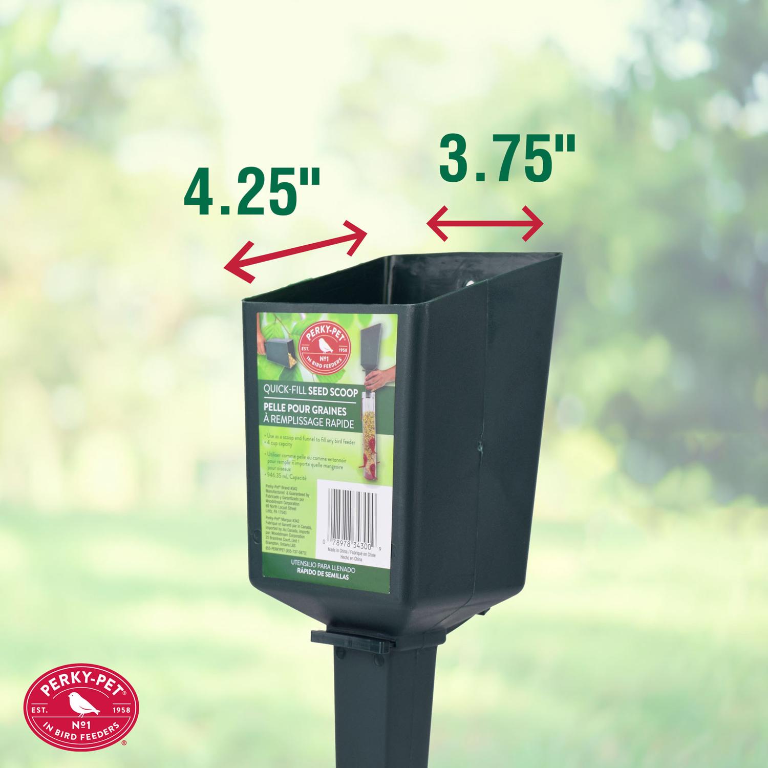 Perky-Pet Quick Fill Bird Seed Scoop
