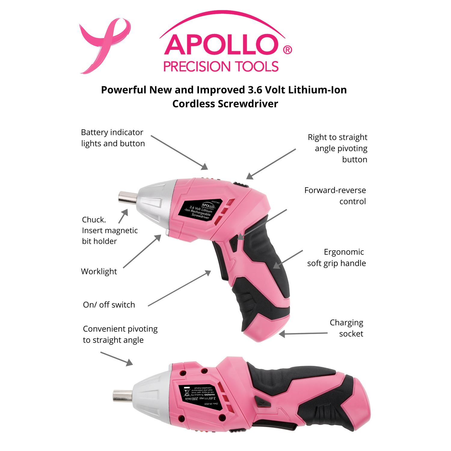 Apollo Tools Household Tool Kit 135 Piece