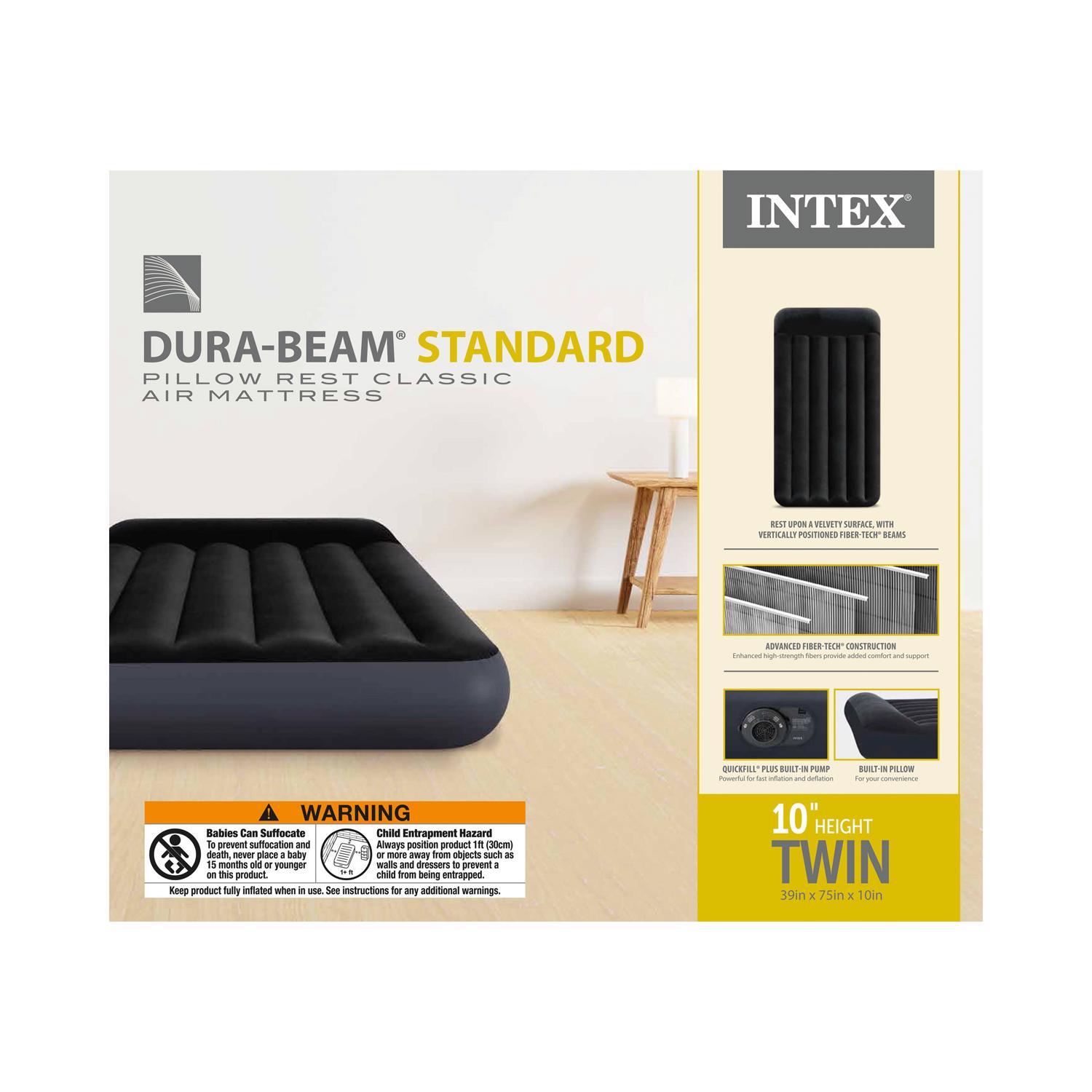 Intex Air Mattress Twin Pump Included