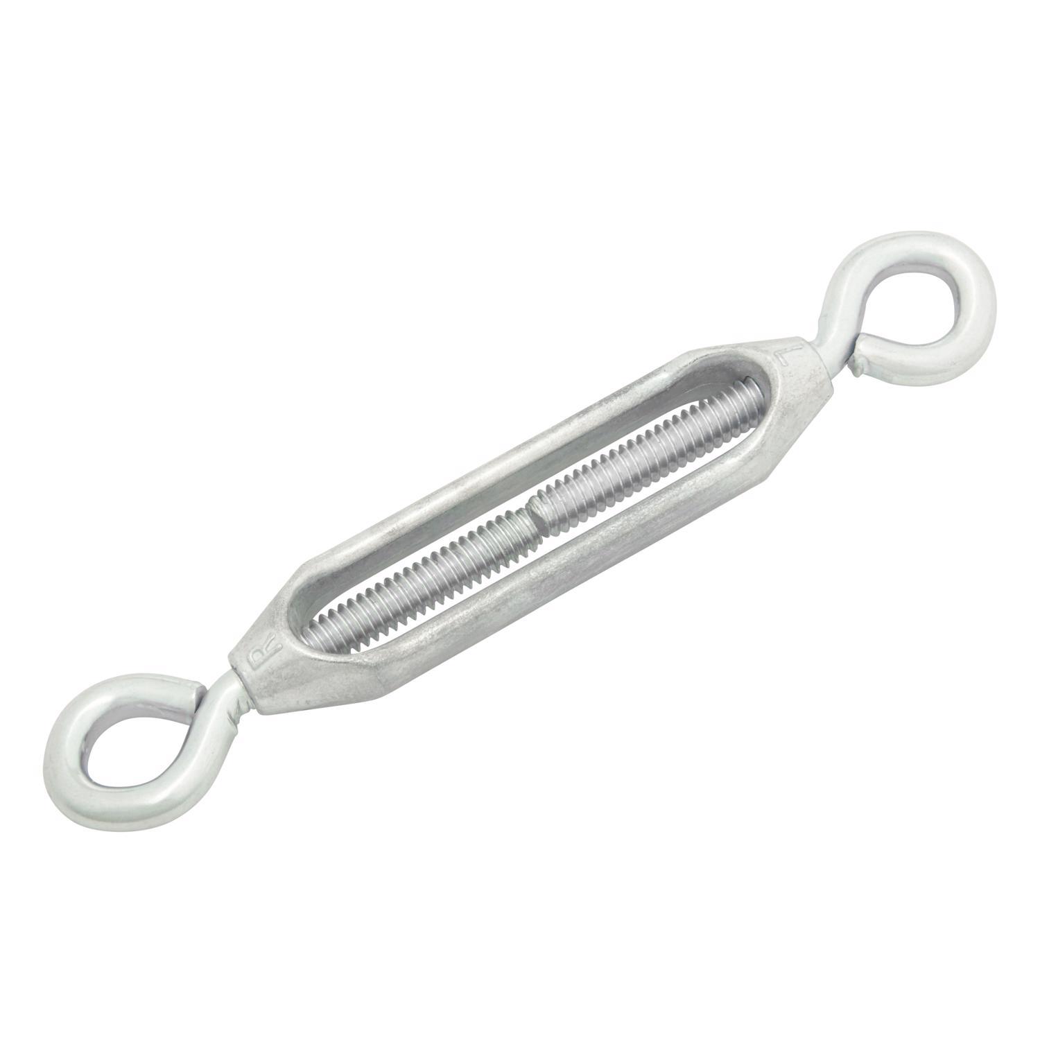 Hampton Zinc-Plated Aluminum/Steel 0.207 in. D Turnbuckle 160 lb 5-3/8 in. L
