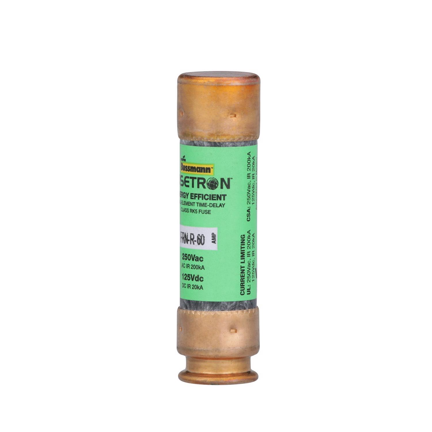 Bussmann 60 amps Dual Element Time Delay Fuse 2 pk