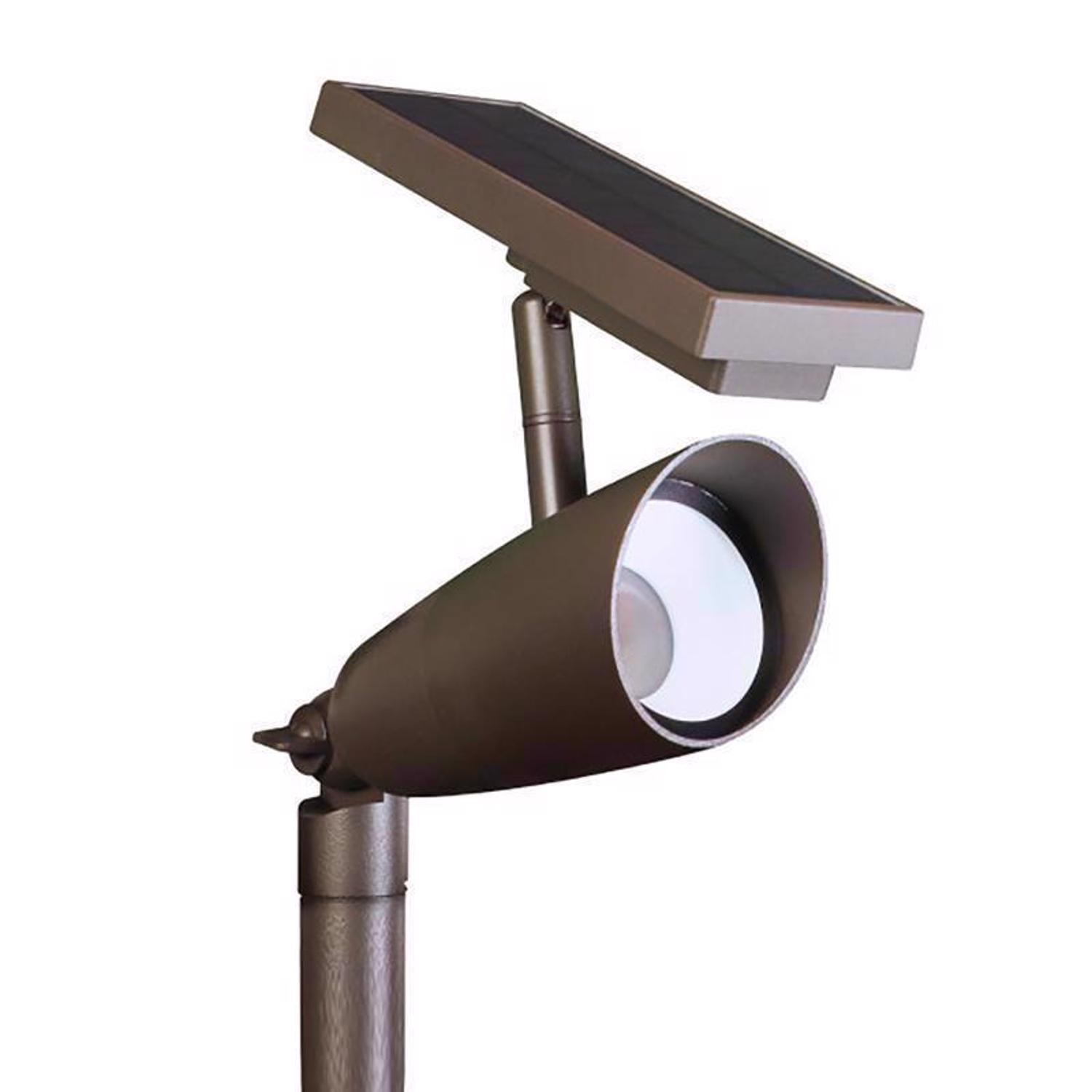 Feit OneSync Bronze Solar Powered/Remote 1 W LED Spotlight 1 pk
