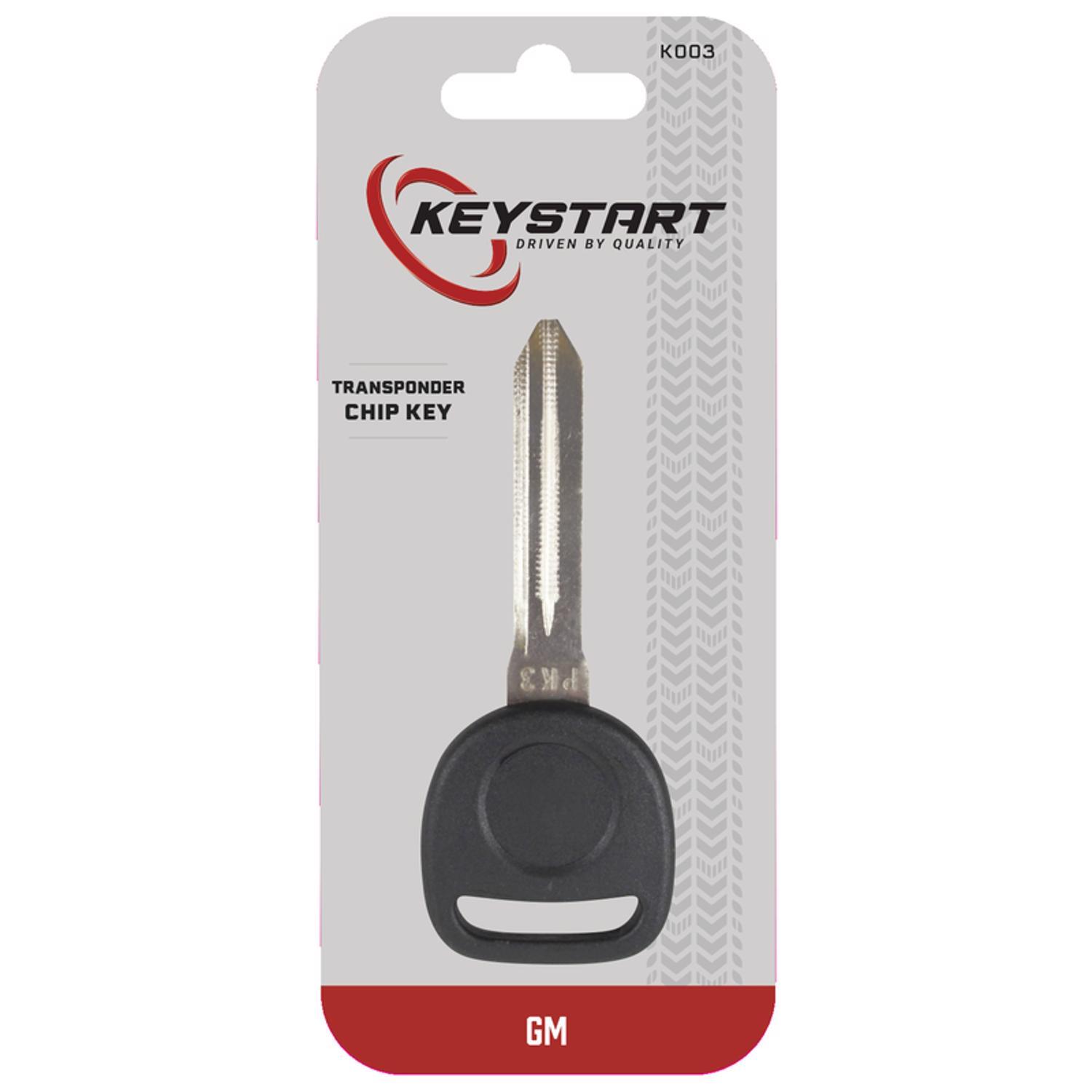 KeyStart K003 Advanced Security Automotive Transponder Modular Head Traditional Blade For General Mo