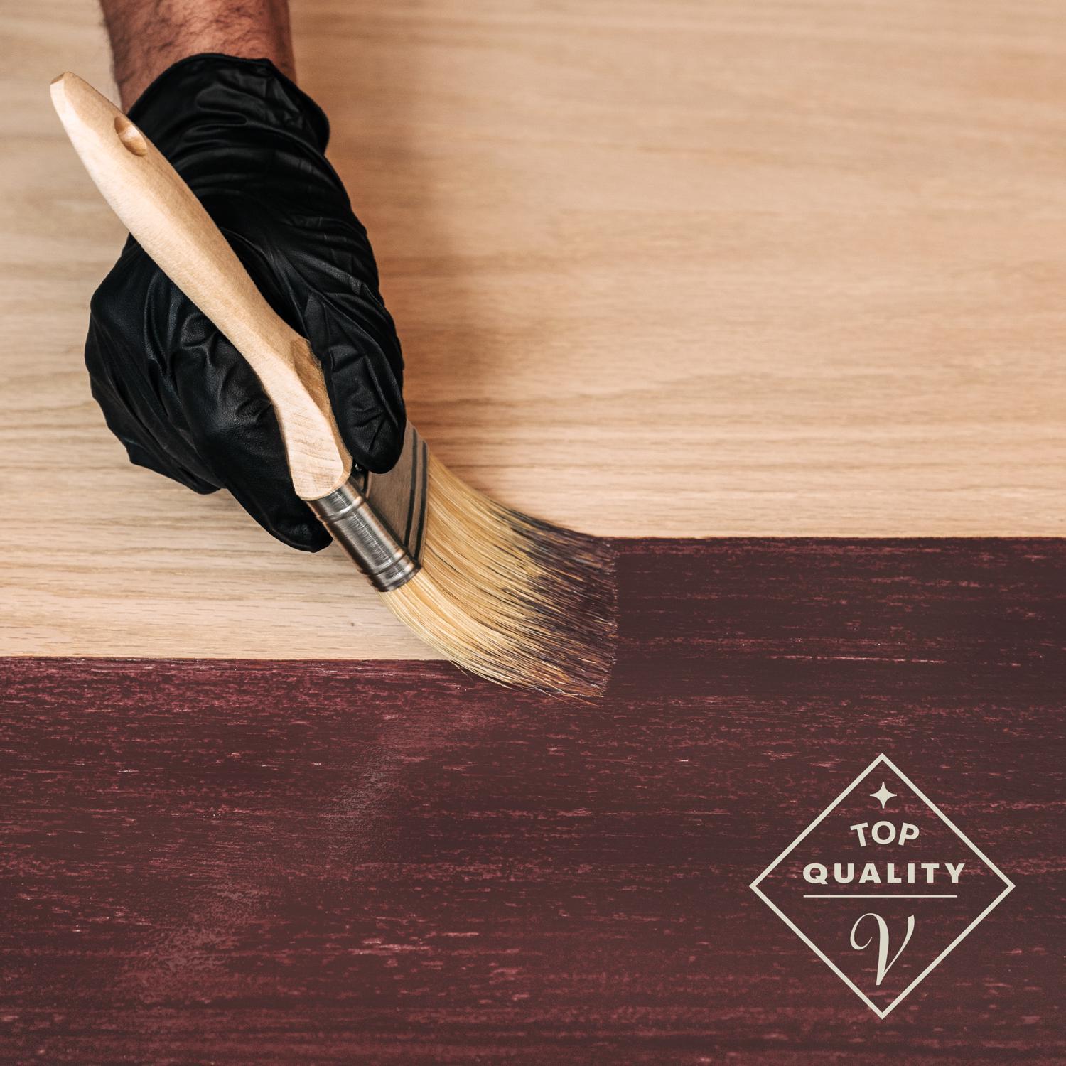 Varathane Semi-Transparent Black Cherry Oil-Based Urethane Modified Alkyd Fast Dry Wood Stain 1 qt