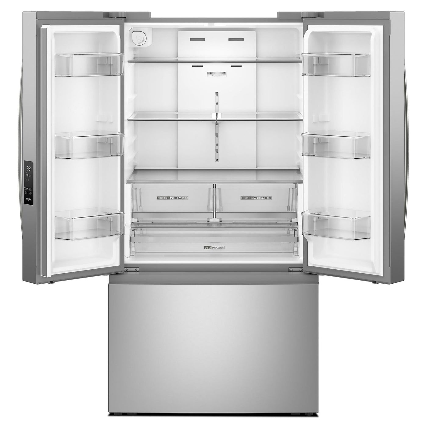 Whirlpool Fingerprint Resistant Stainless Steel Refrigerator (31 Cu.ft.) - WRFF3336SZ