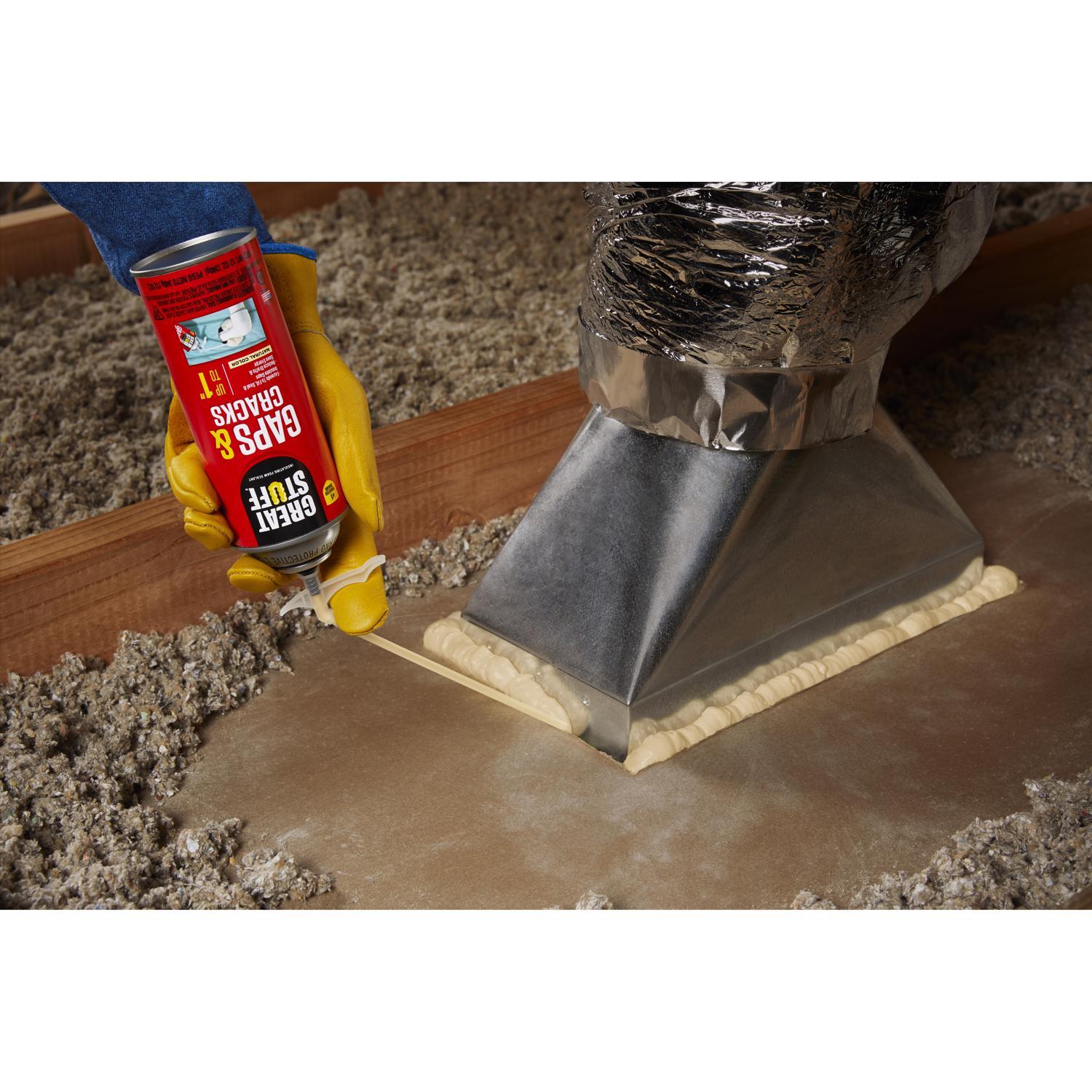 Great Stuff Gaps & Cracks Ivory Polyurethane Insulating Foam Sealant 12 oz