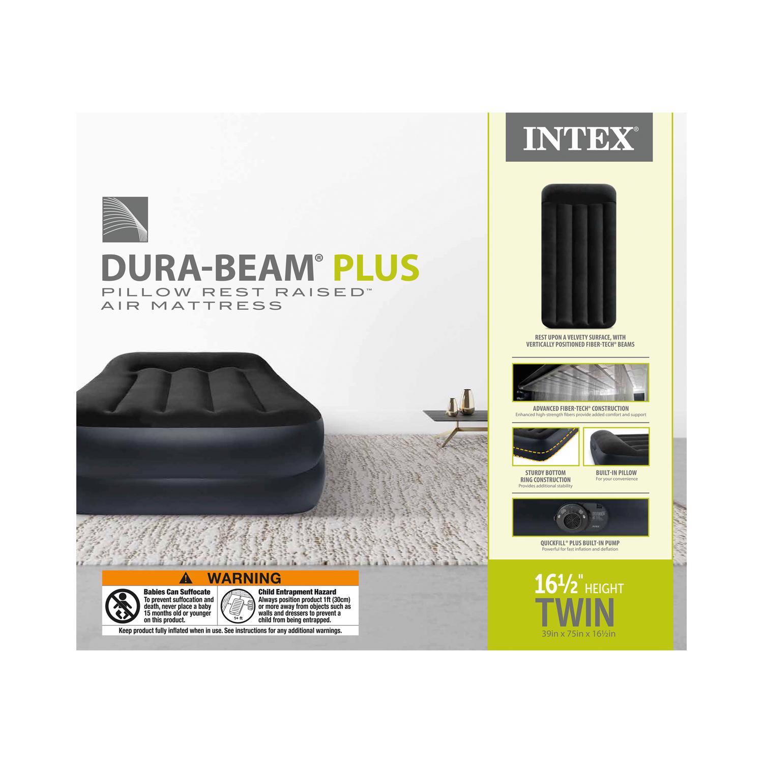 Intex Air Mattress Twin Pump Included