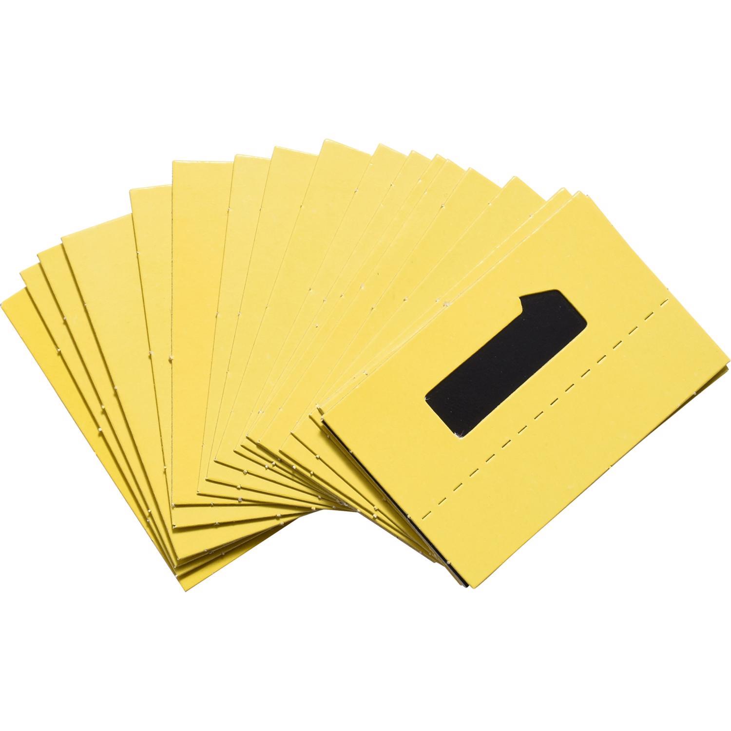 HILLMAN 1 in. Card Stock Block Letter & Number Stencil Pack 1 in. Stencil Set 47 pk
