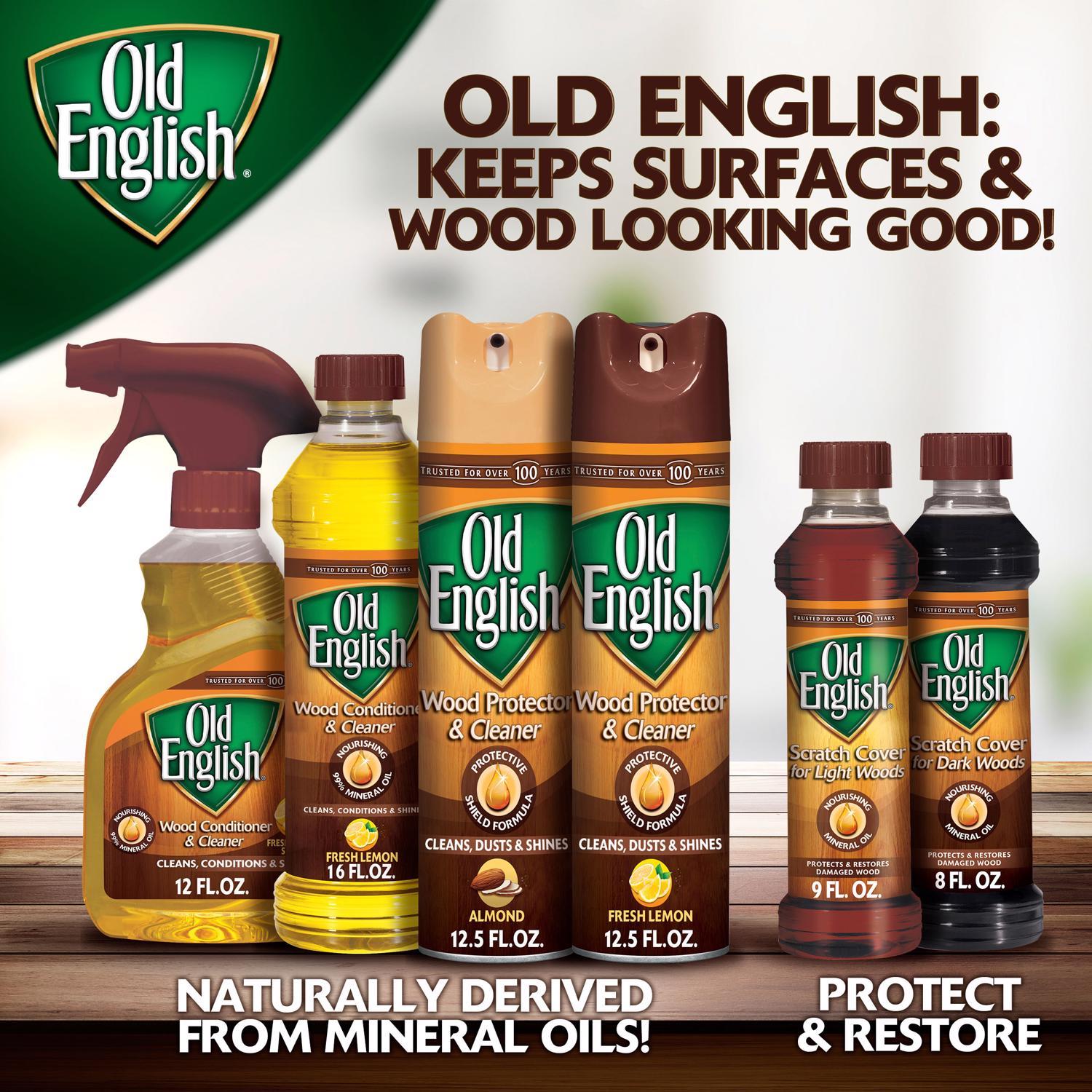 Old English Lemon Scent Furniture Polish 16 oz Liquid