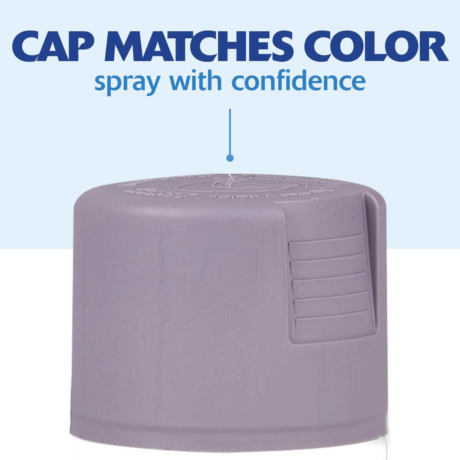 Rust-Oleum Painter's Touch 2X Satin Silver Lilac Paint+Primer Spray Paint 12 oz