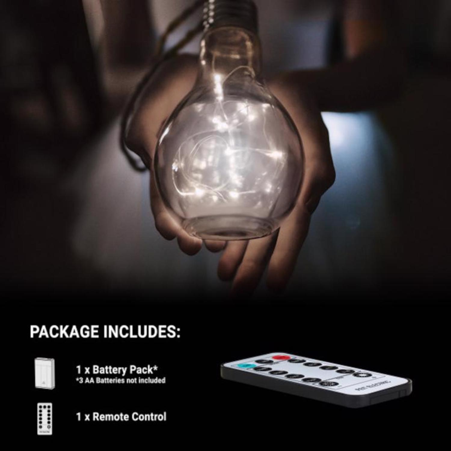 Feit LED Fairy String Lights Cool White 30 ft. 100 lights