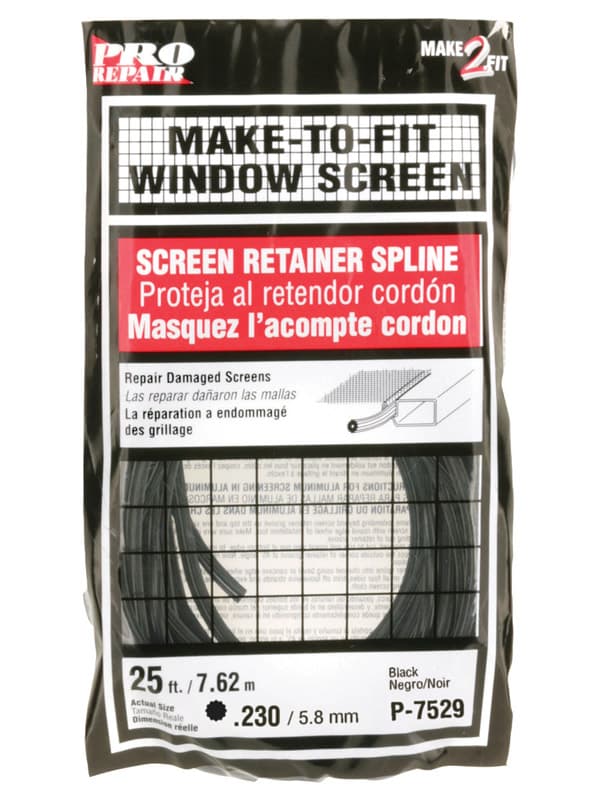 Prime-Line 0.23 in. D X 300 in. L Screen Spline