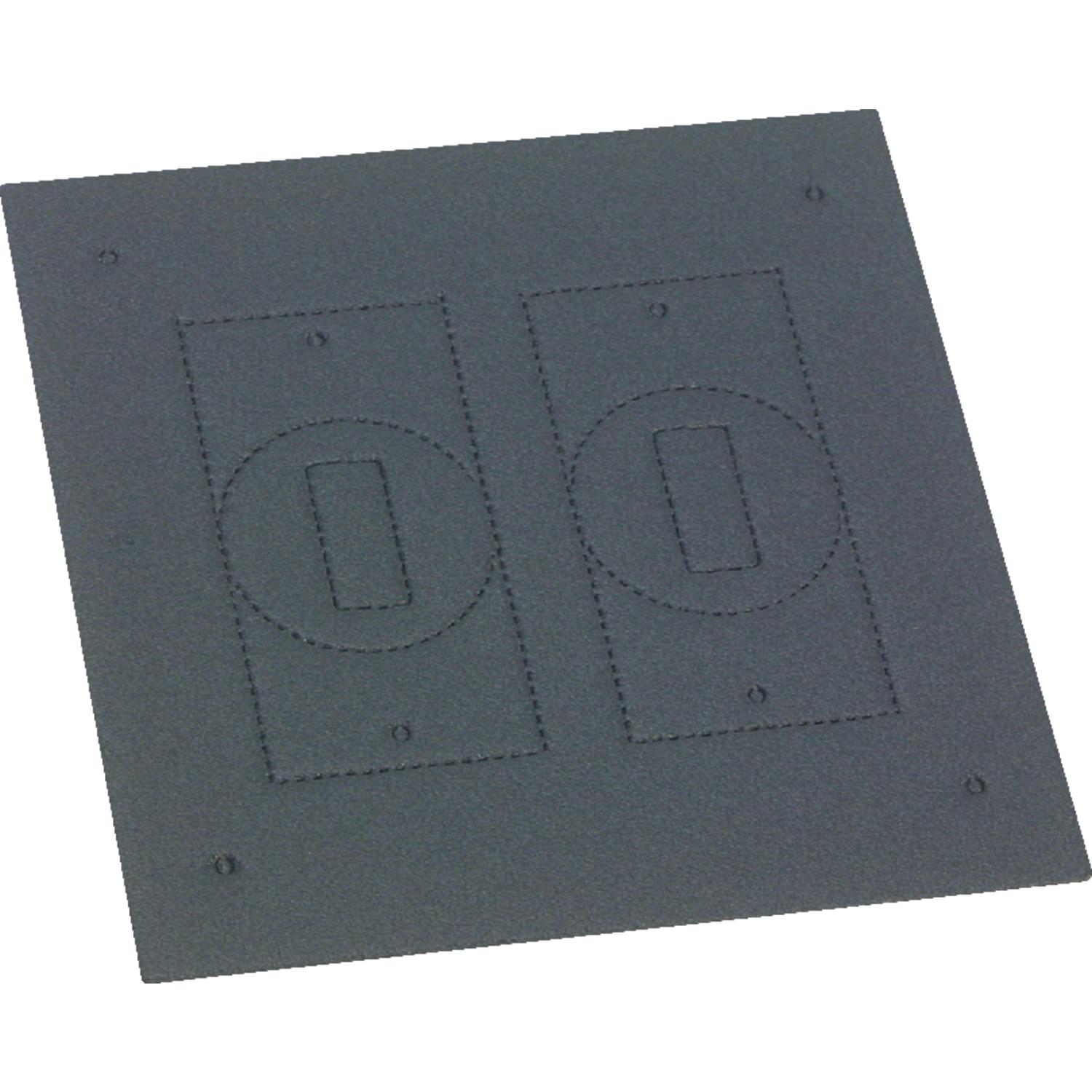 Sigma Engineered Solutions Square Cross Linked Polyethylene Foam 2 gang 4.75 in. H X 4.75 in. W Repl