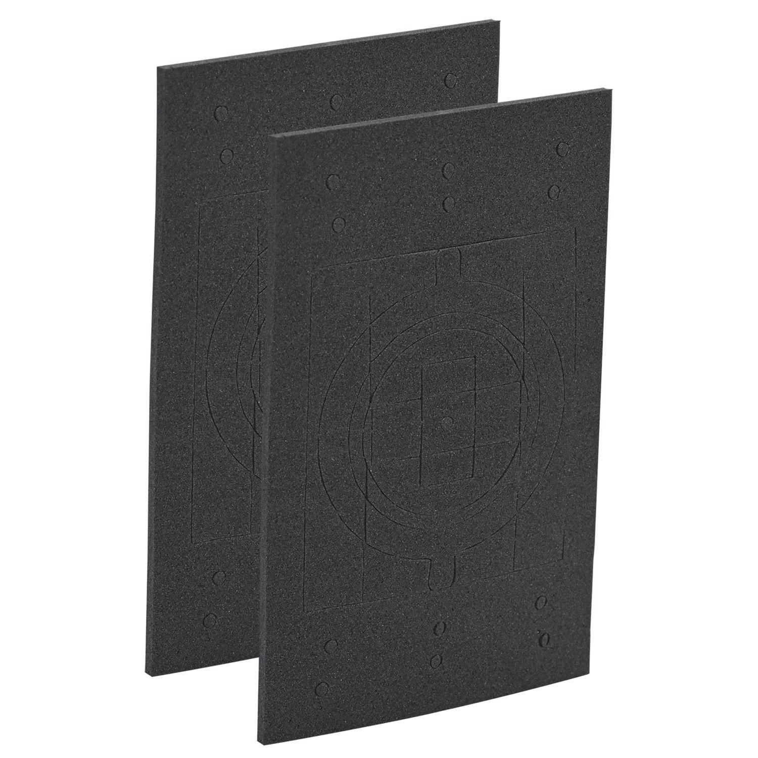 Sigma Engineered Solutions Rectangle Cross Linked Polyethylene Foam 1 gang 4.75 in. H X 3 in. W Repl