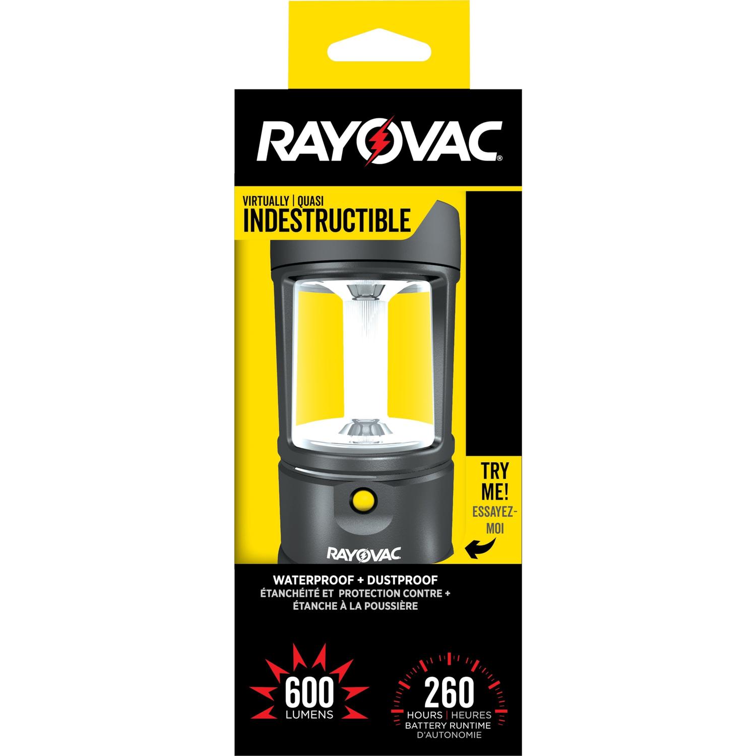 Rayovac Workhorse 600 lm Black LED Lantern