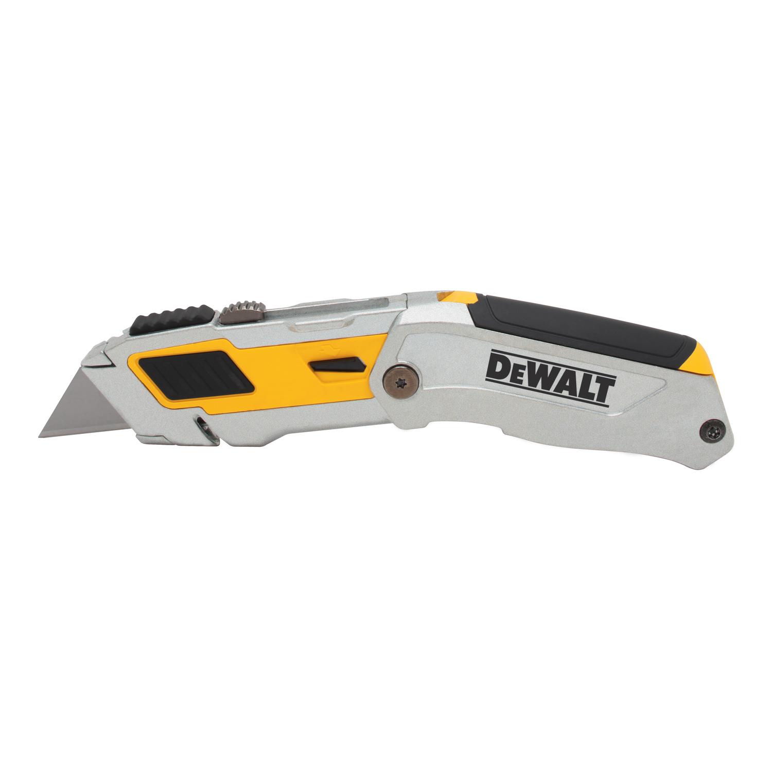 DeWalt Folding Utility Knife Gray 1 pk