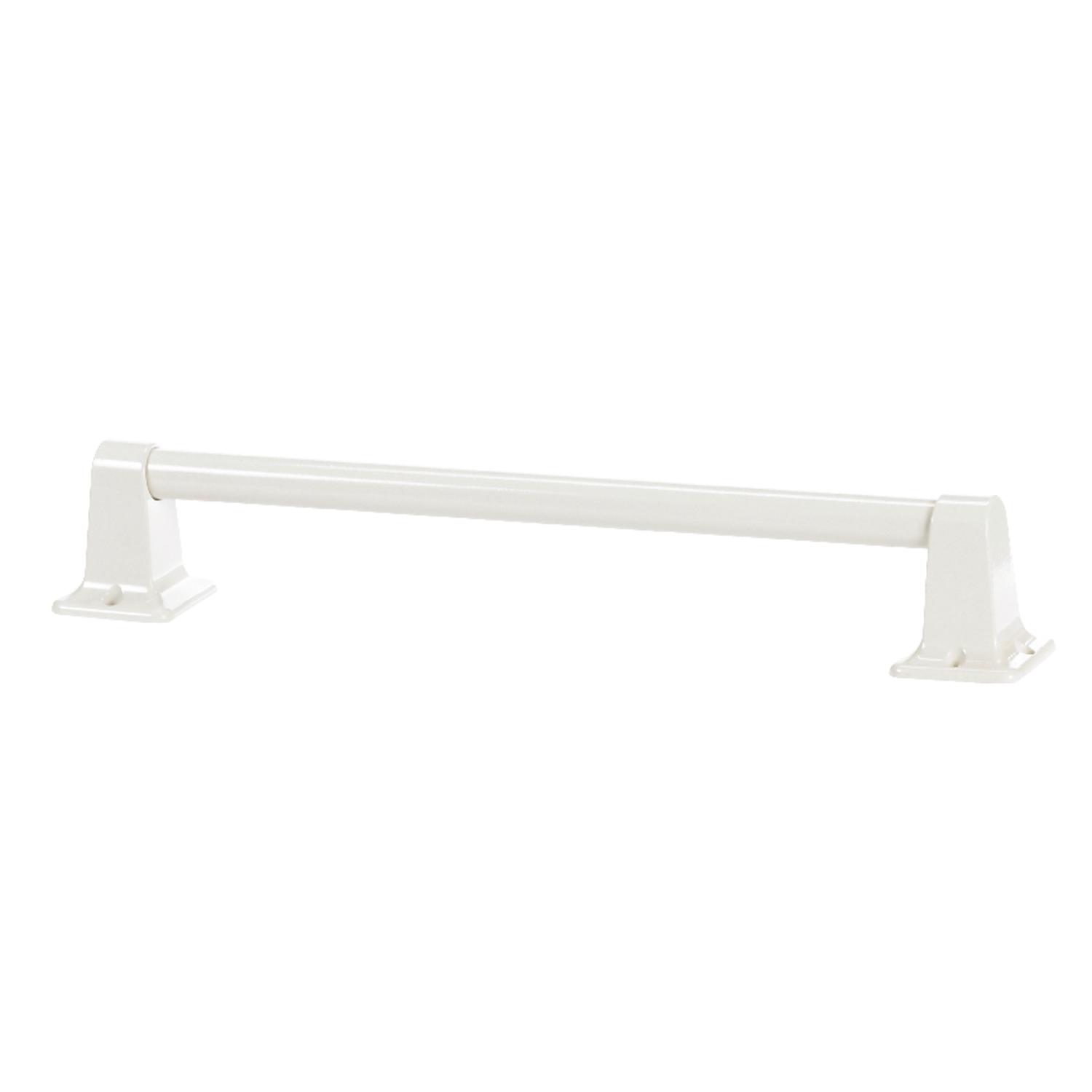 Delta Grab Bar White Stainless Steel 17.63 in. L