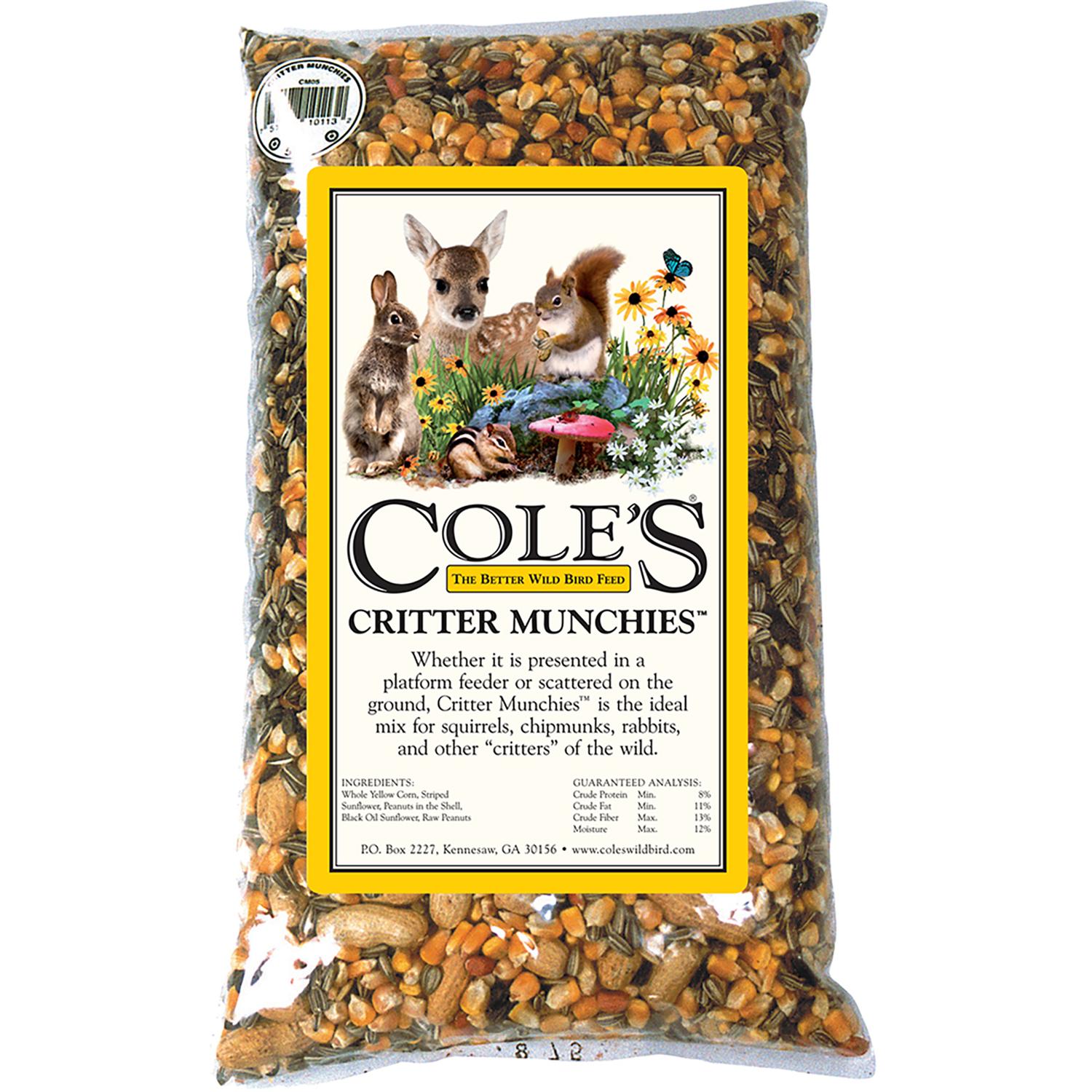 Cole's Critter Munchies Squirrel and Critter Food 5 lb
