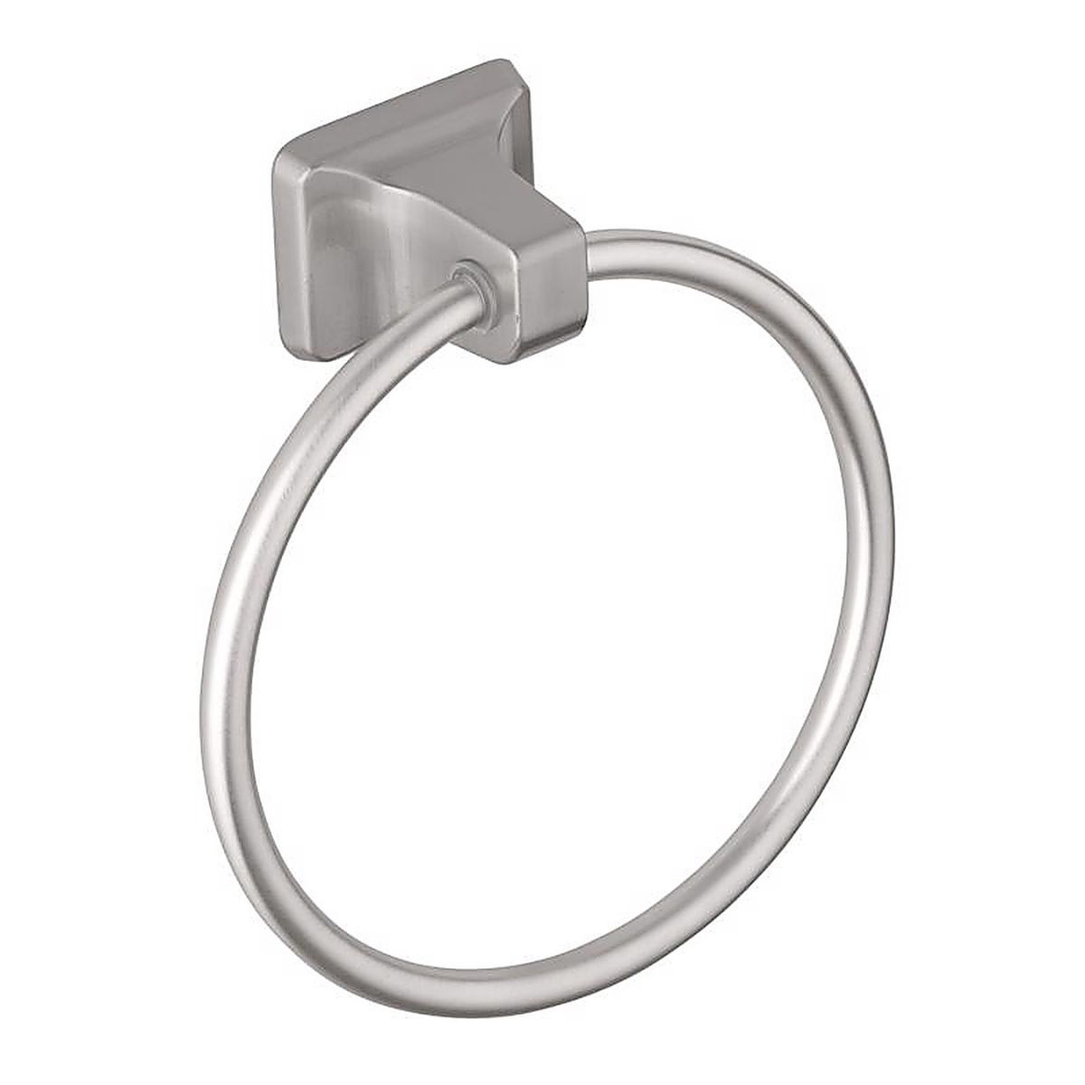 Oakbrook Brushed Nickel Die‑cast Zinc Towel Ring