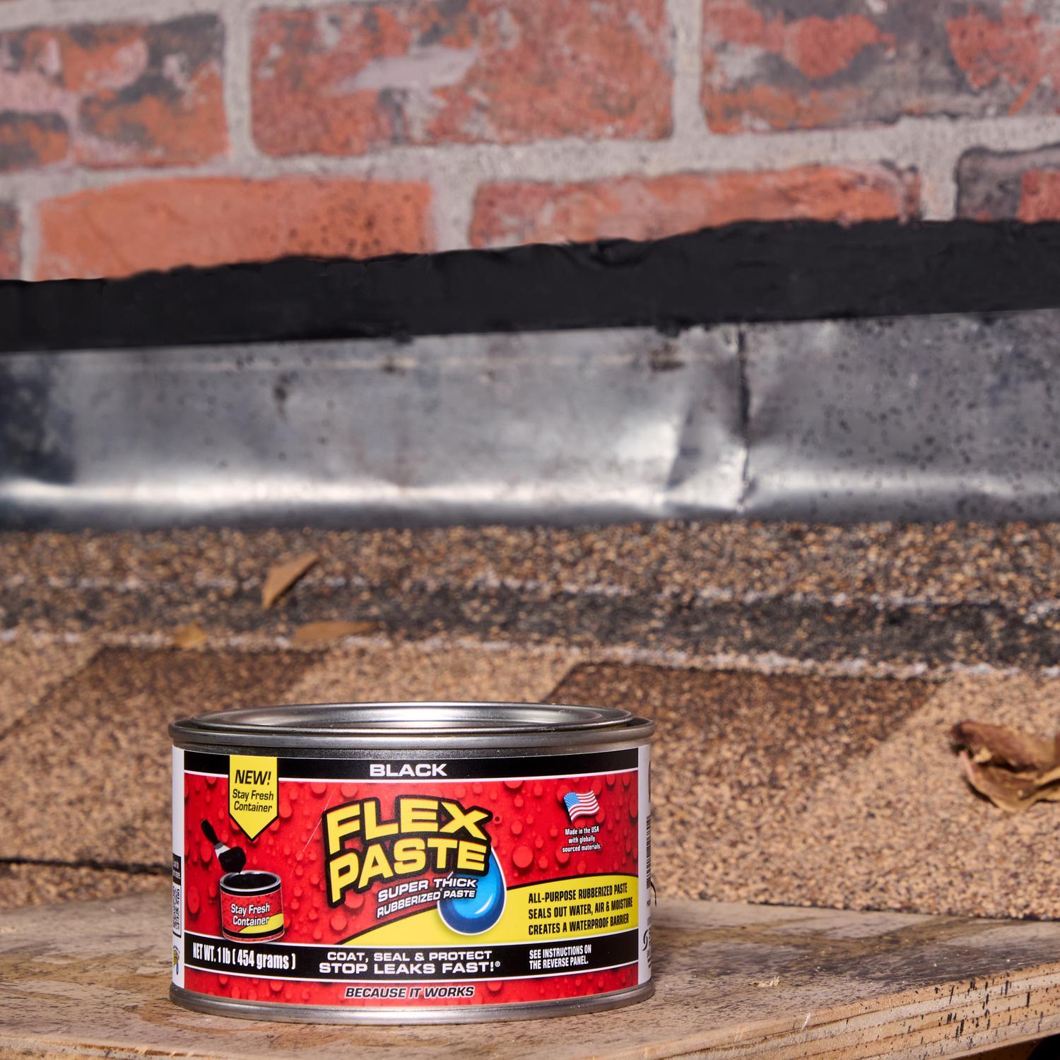 Flex Seal Family of Products Flex Paste Black Rubberized Paste 8.75 fl. oz.