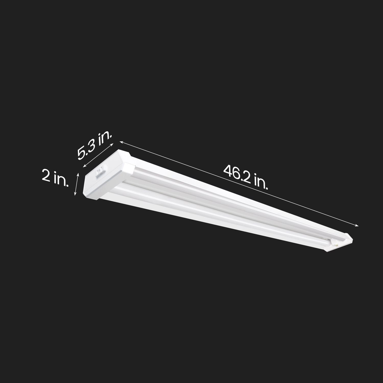 Feit SHOP 48 in. 2-Light each 45 W LED Utility Light