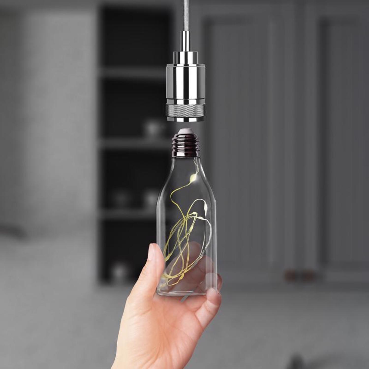 Feit Bottle E26 (Medium) LED Bulb Multi-Colored 11 Watt Equivalence 1 pk