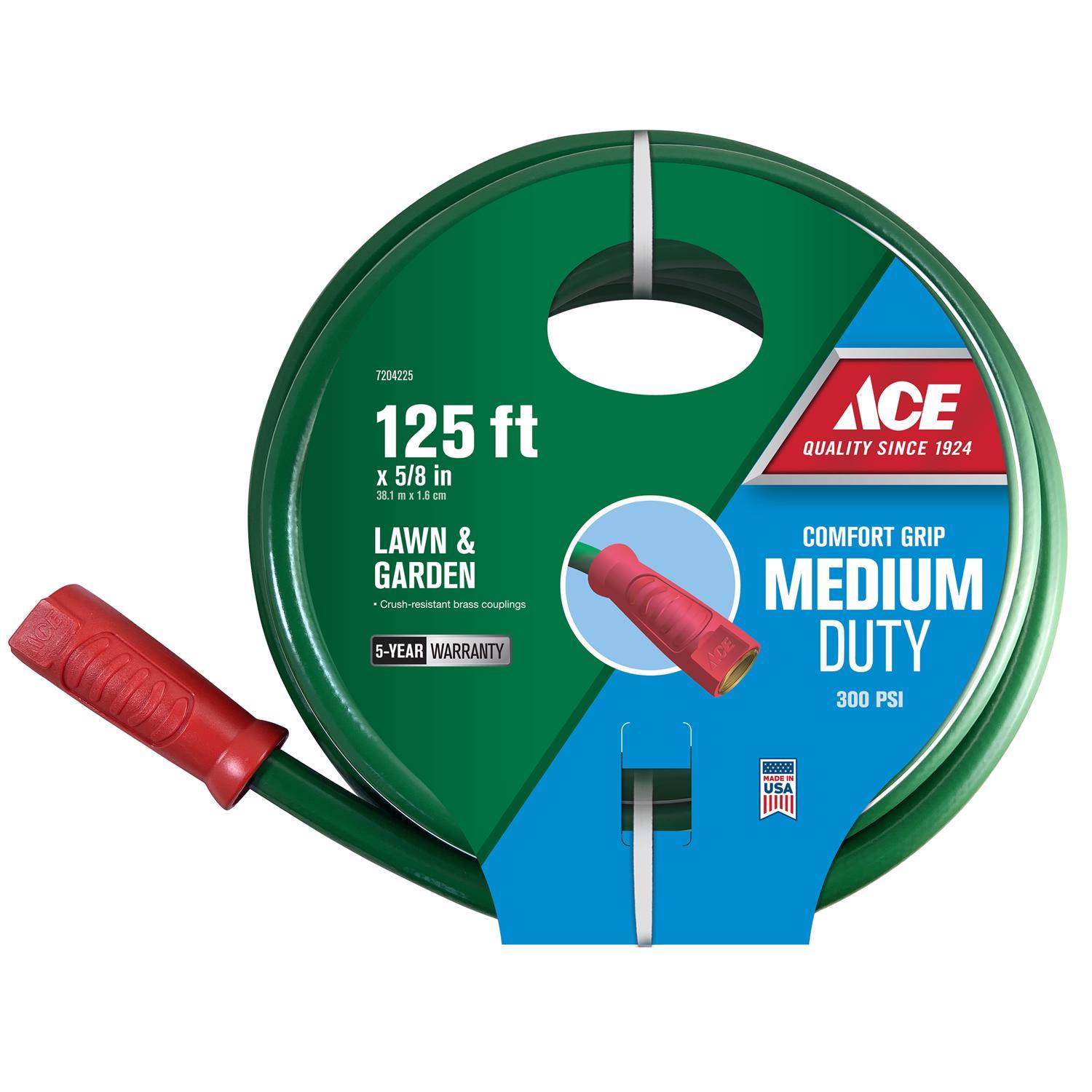 Ace Comfort Grip 5/8 in. D X 125 ft. L Medium Duty Garden Hose