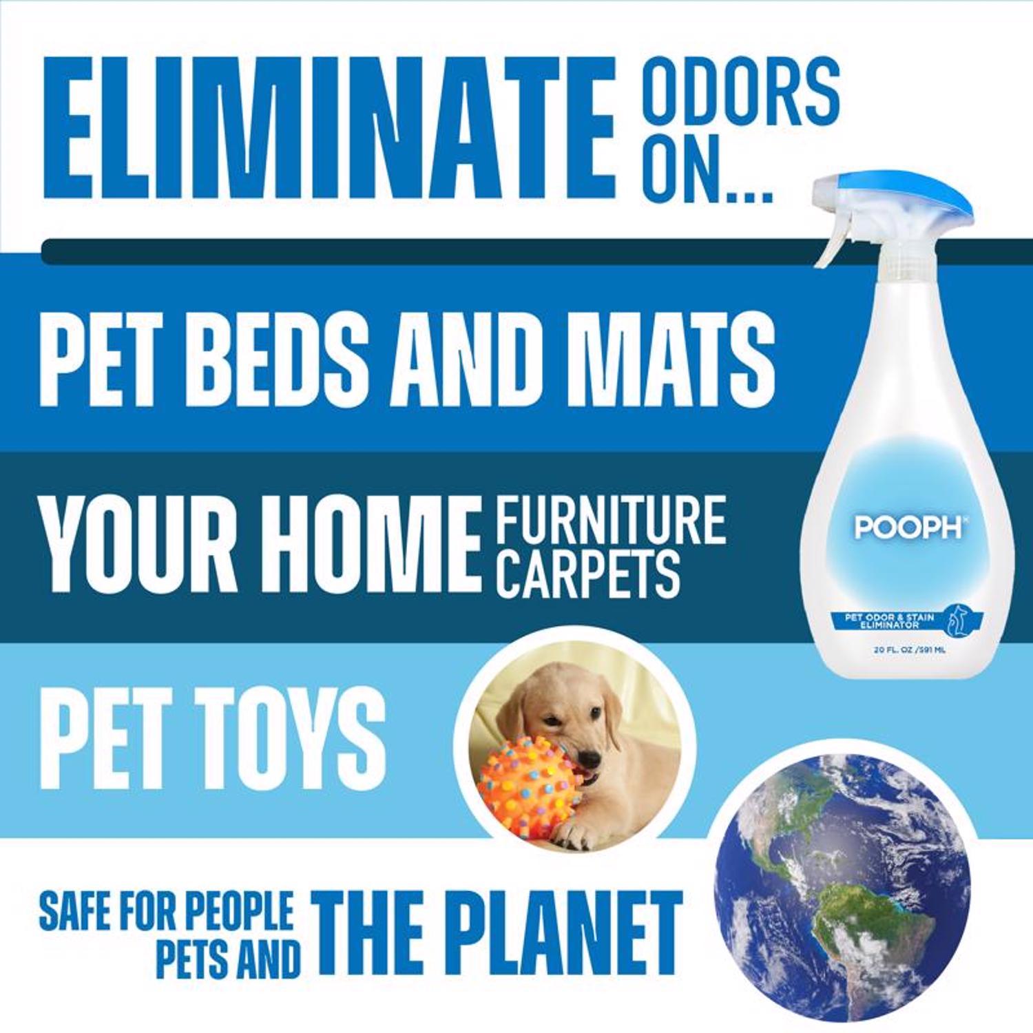 Pooph Pets Liquid Odor & Stain Eliminator 20 oz