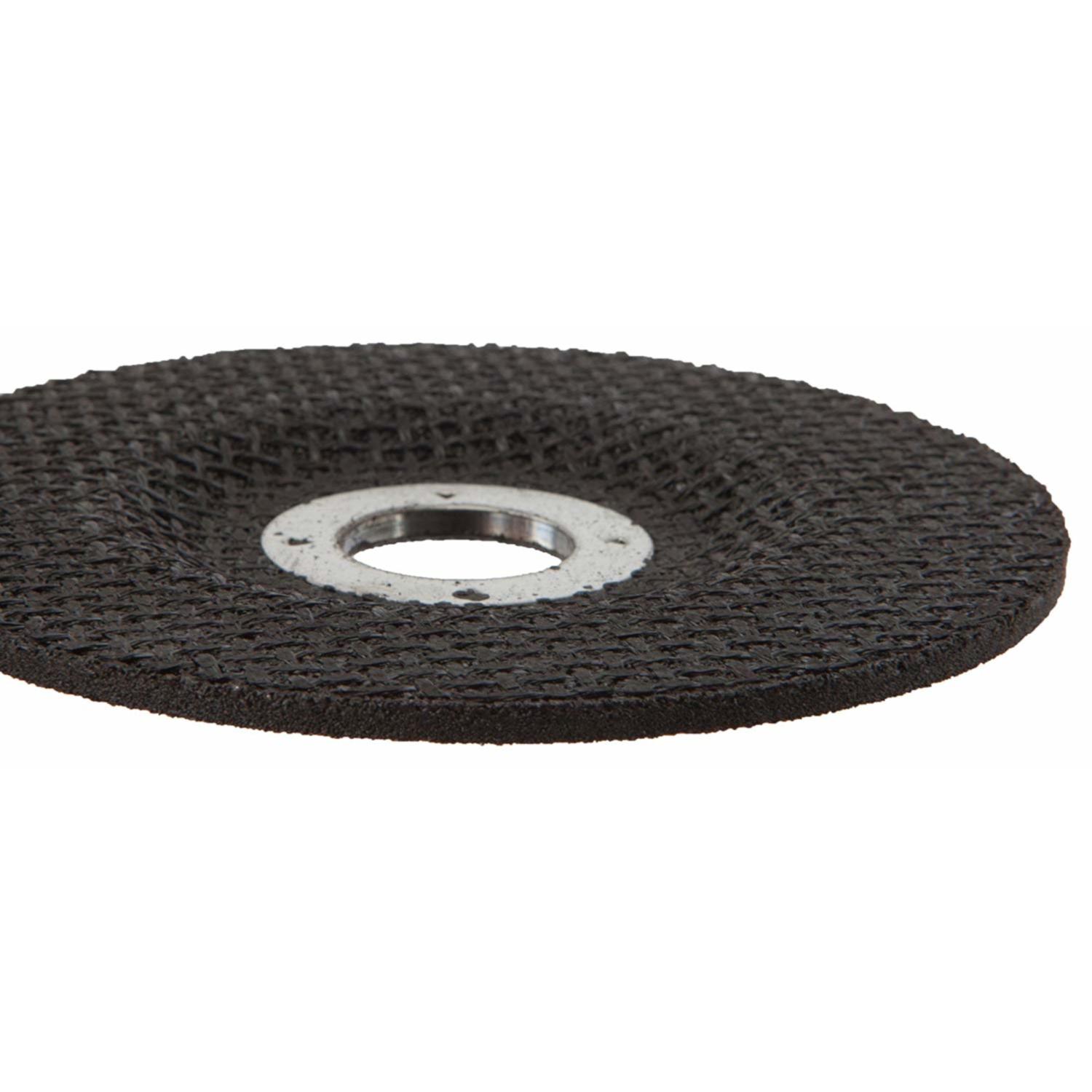Forney 4 in. D X 5/8 in. in. X 1/8 in. thick Metal Grinding Wheel 1 pc