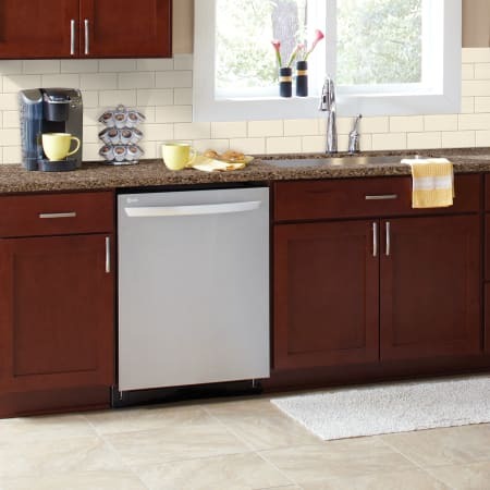 MS International Domino Gray Glossy Subway Tile 3 x 6 in.