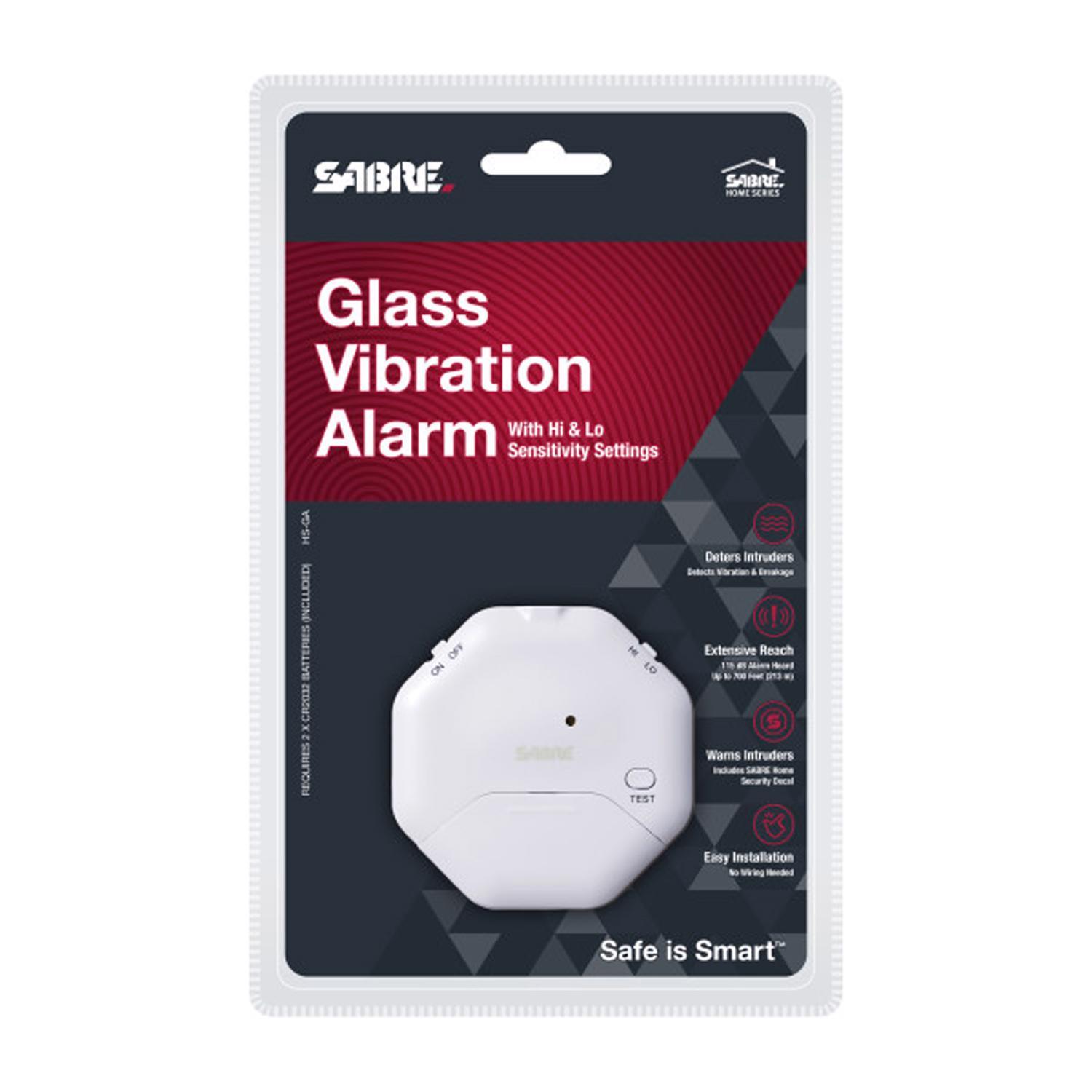 Sabre White Plastic Alarm