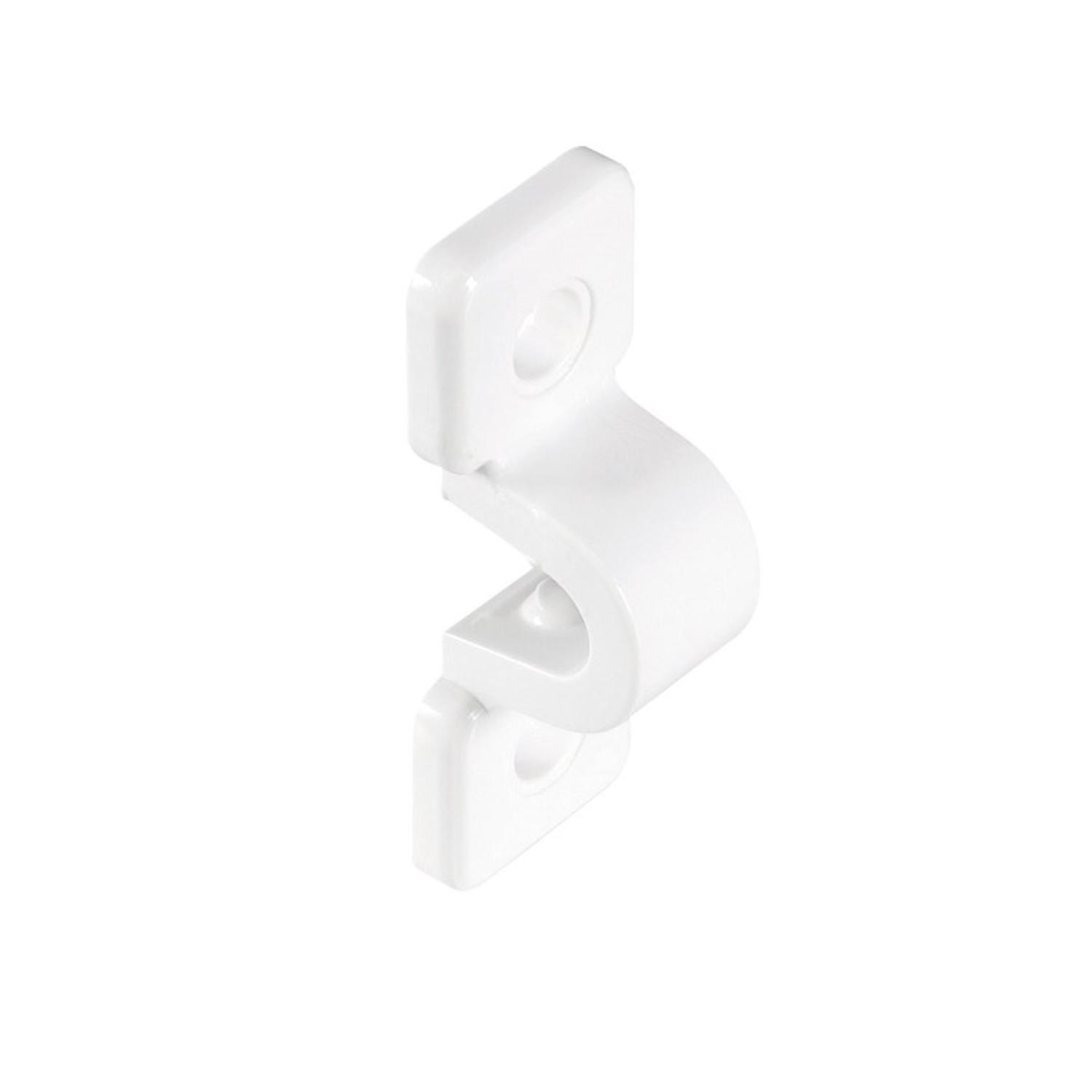 Rubbermaid 8.6 in. H X 7 in. W X .5 in. L Plastic C Clamp