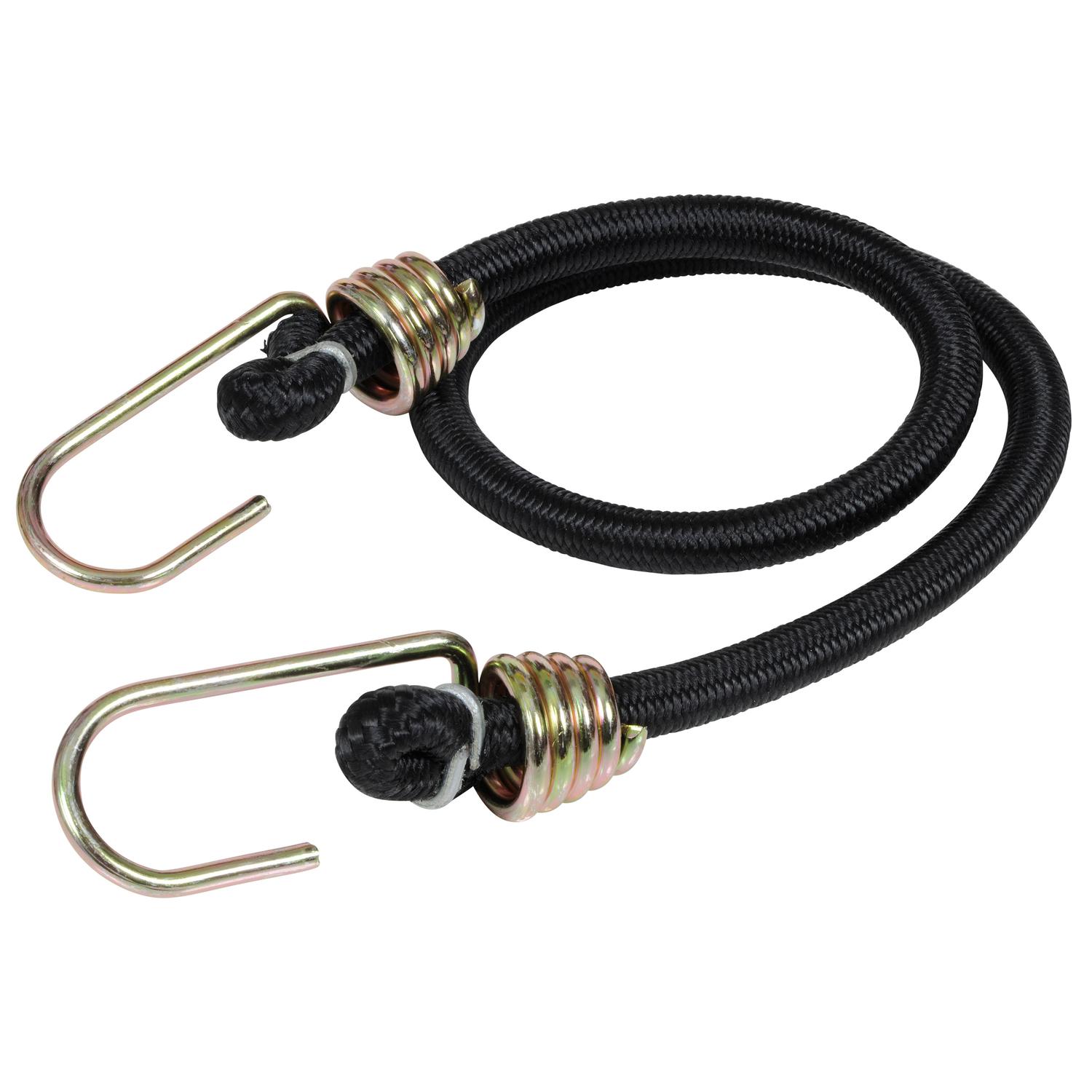 Keeper Black Bungee Cord 24 in. L X 0.374 in. 1 pk