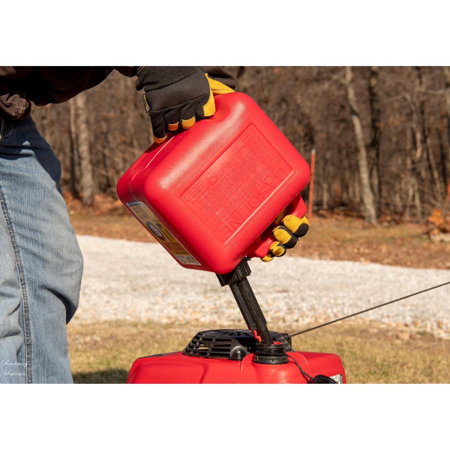 Midwest Can Quick Flow Spout HDPE Gas Can 2 gal