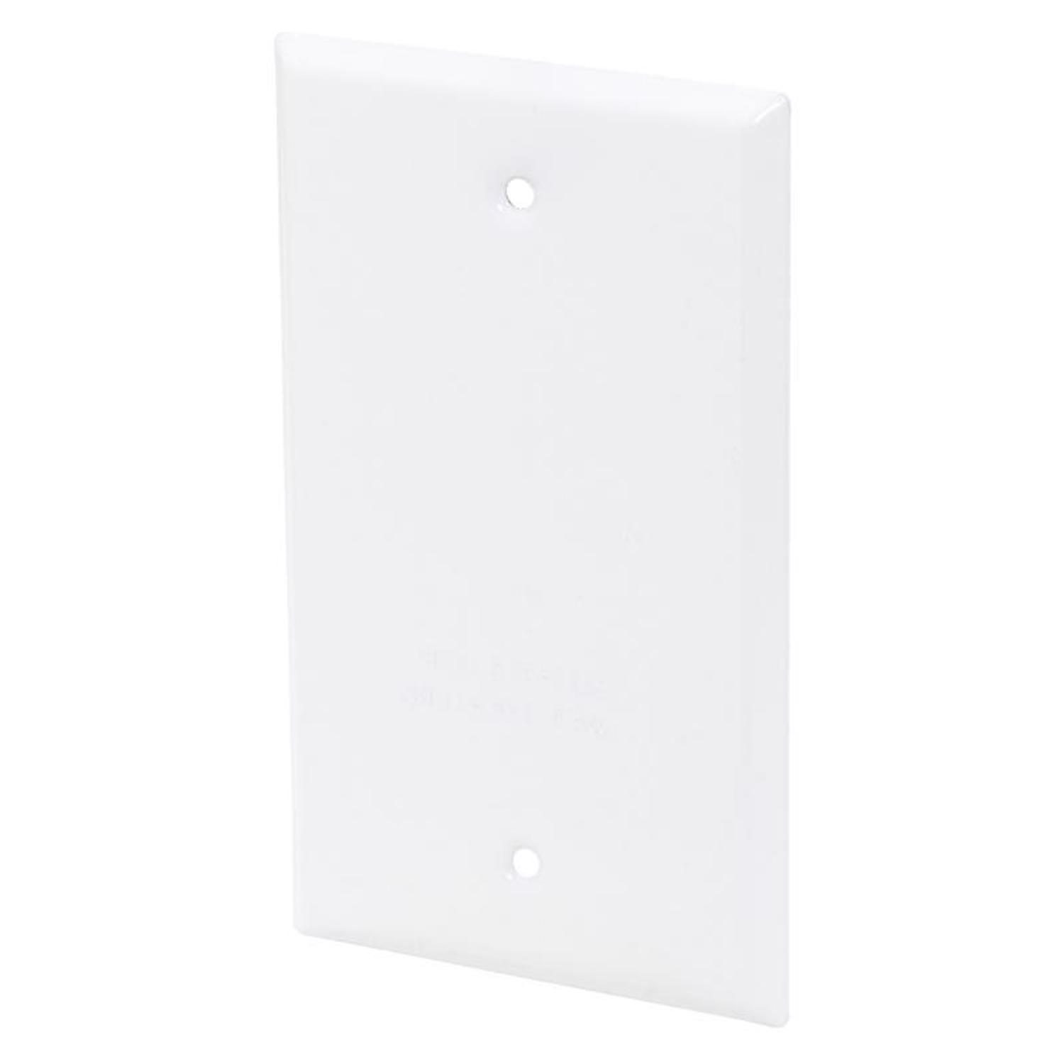 Sigma Engineered Solutions Rectangle Stamped Steel 1 gang 4.52 in. H X 2.77 in. W Flat Box Cover