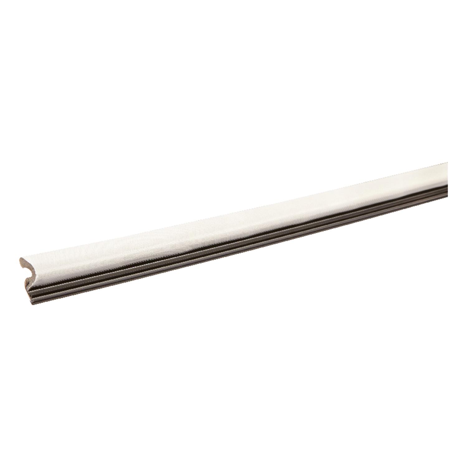 M-D White Vinyl Weatherstrip For Doors 81 in. L X 1 in.