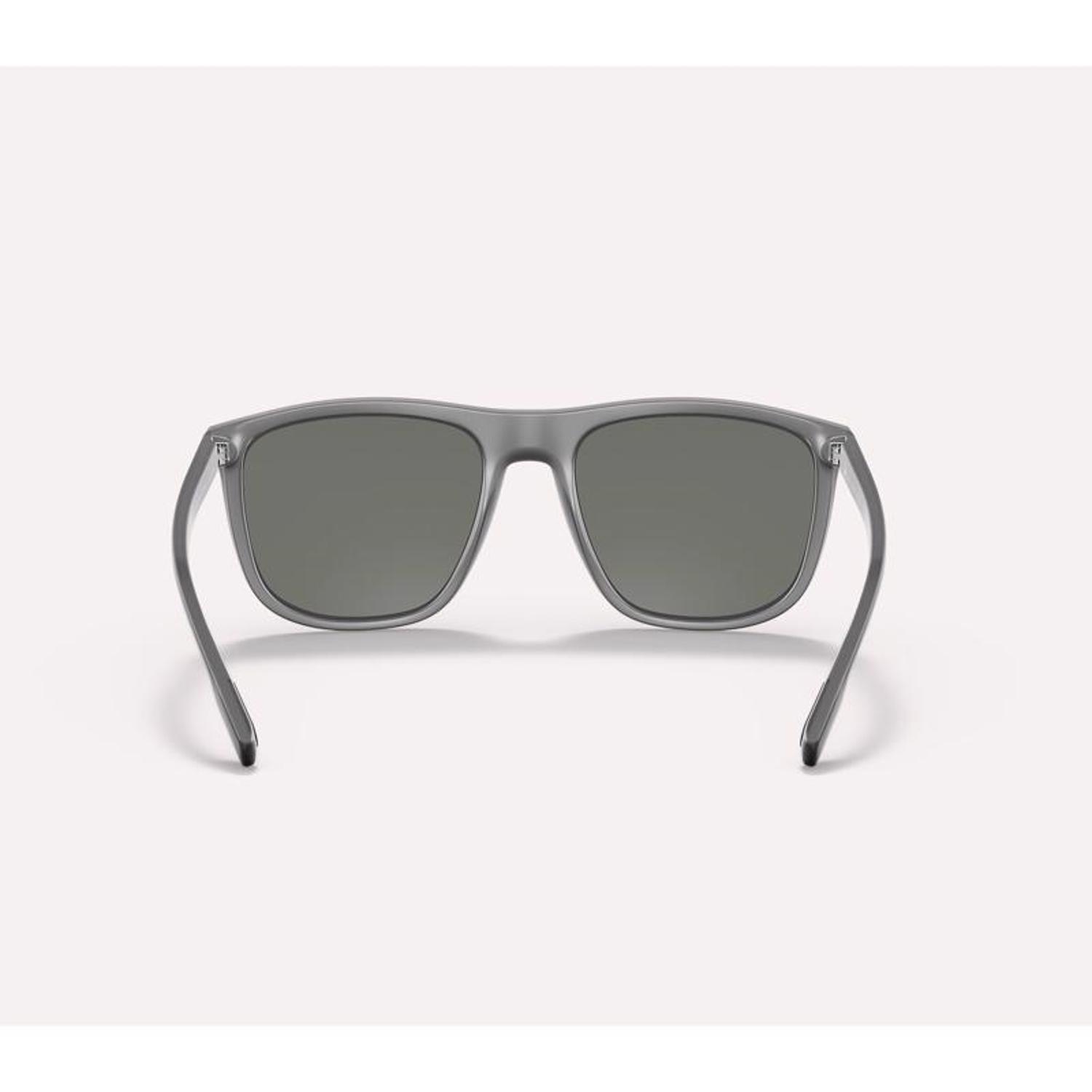 Native Mesa Sunglasses Unisex Matte Smoke Crystal Frame Blue Lens Polarized Blue Light Blocking