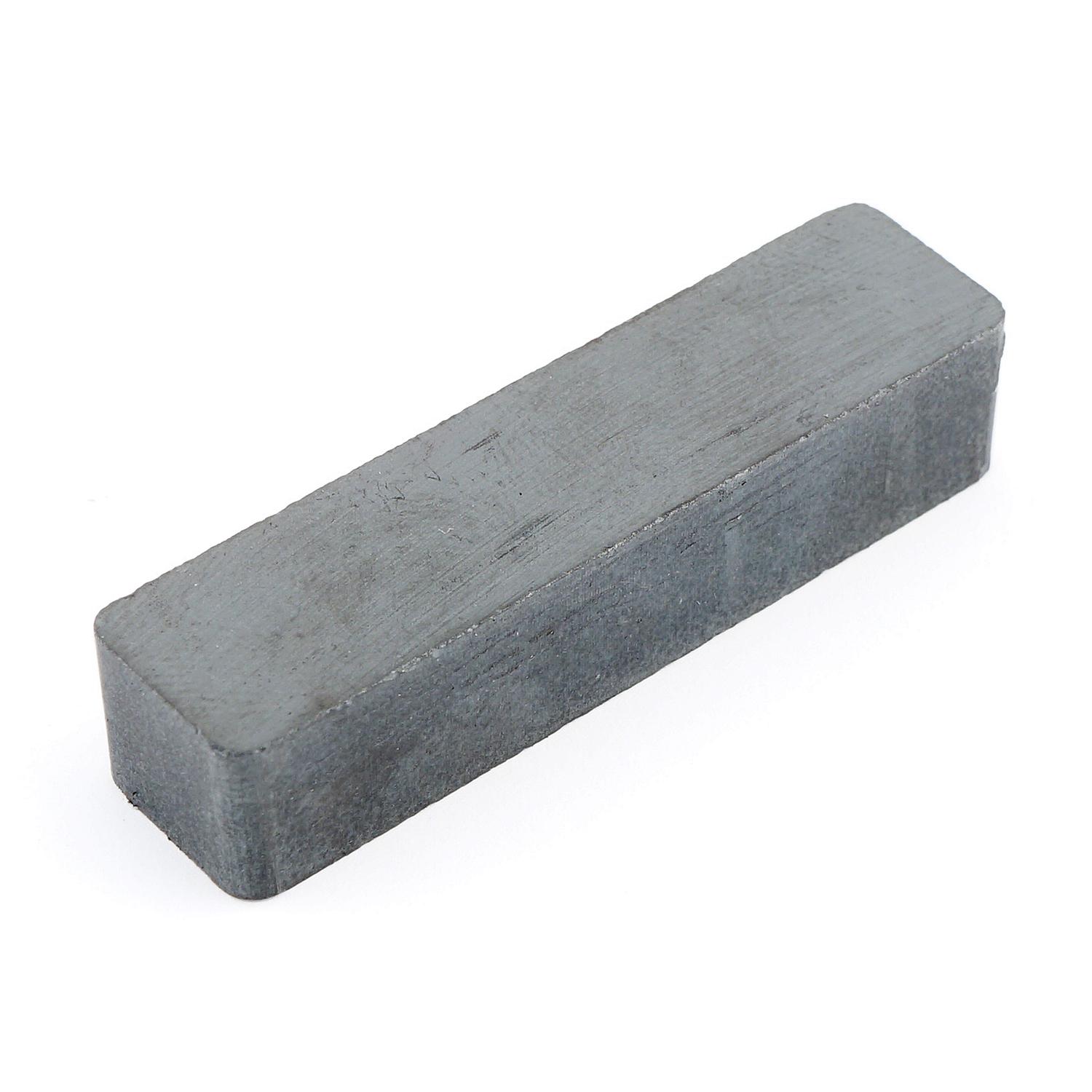 Magnet Source 1.875 in. L X.5 in. W Black Block Magnets 2.3 lb. pull 2 pc