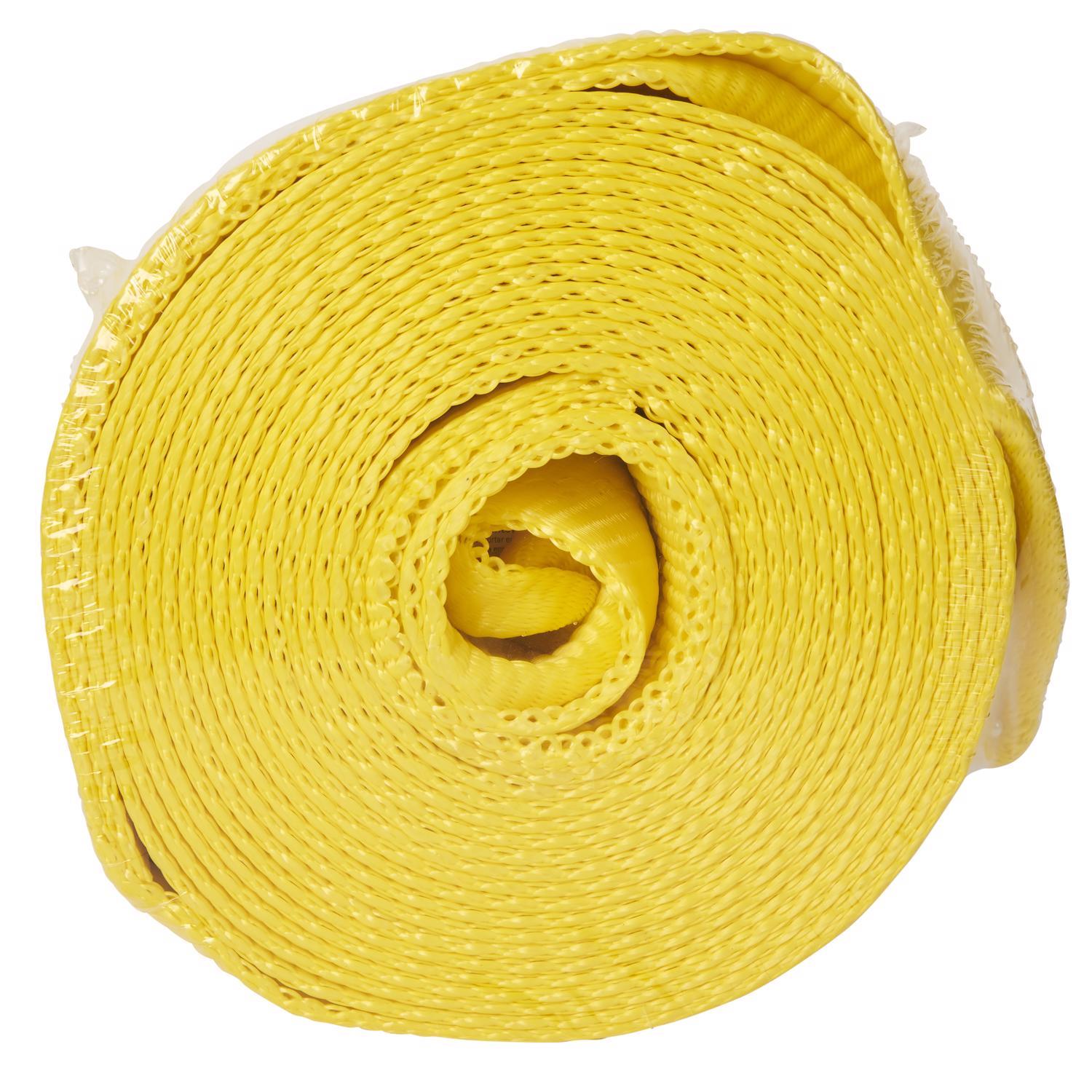 Keeper 4 in. W X 30 ft. L Yellow Vehicle Recovery Strap 20000 lb 1 pk