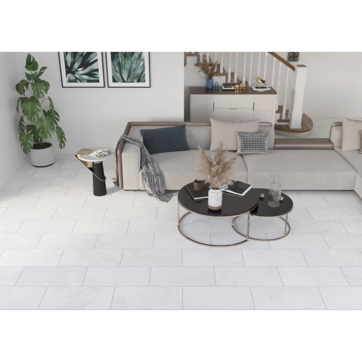 Emser Tile Culver White Matte 12X24