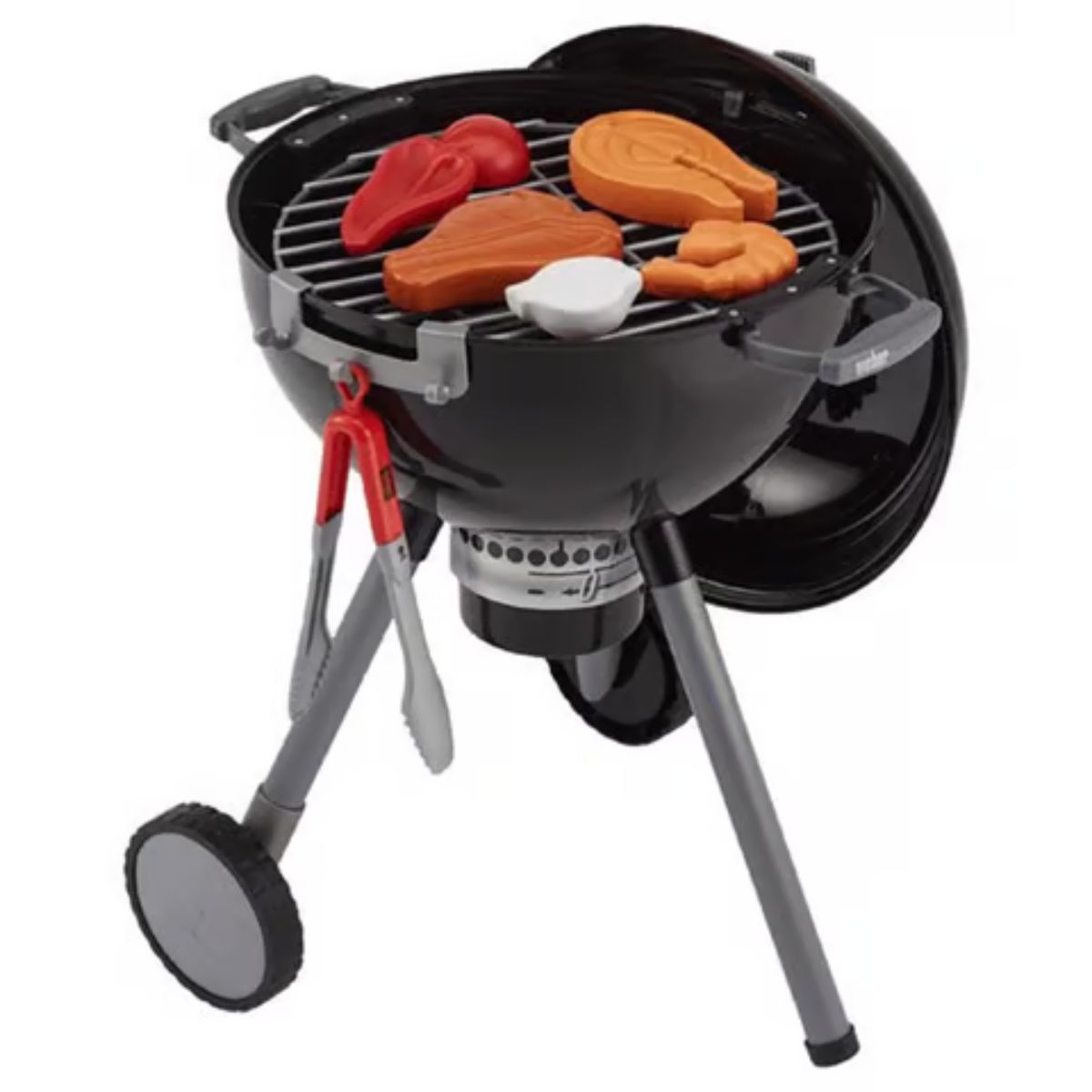 Weber Theo Klein BBQ Kids Toy Grill Black 12 Pieces