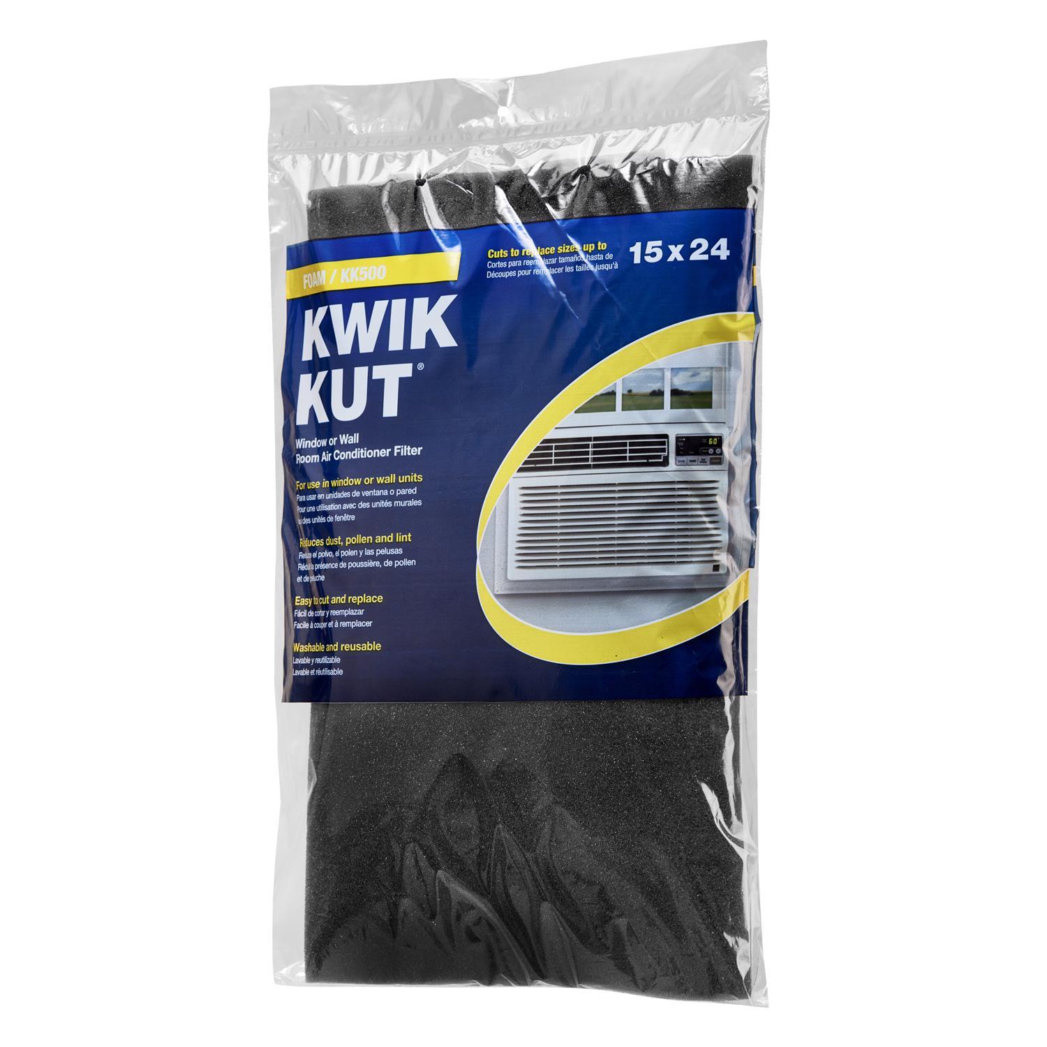 NaturalAire 15 in. W X 24 in. H X 1/4 in. Polyester 1 MERV Air Conditioner Filter 1 pk