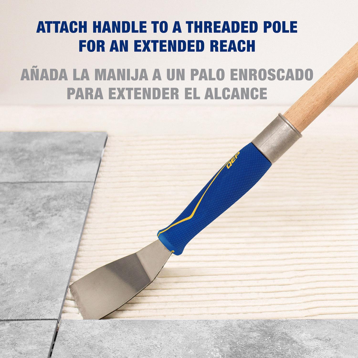 QEP 1.5 in. H X 2.95 in. W X 9.1 in. L Steel Chisel Scraper 1 pk