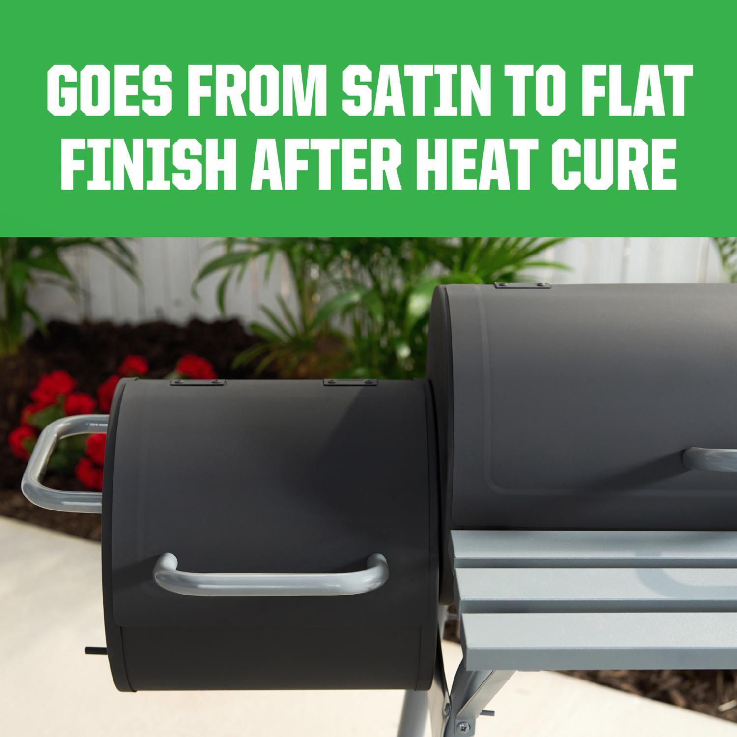Rust-Oleum Specialty Flat BBQ Black Oil-Based High Heat Enamel 1 qt