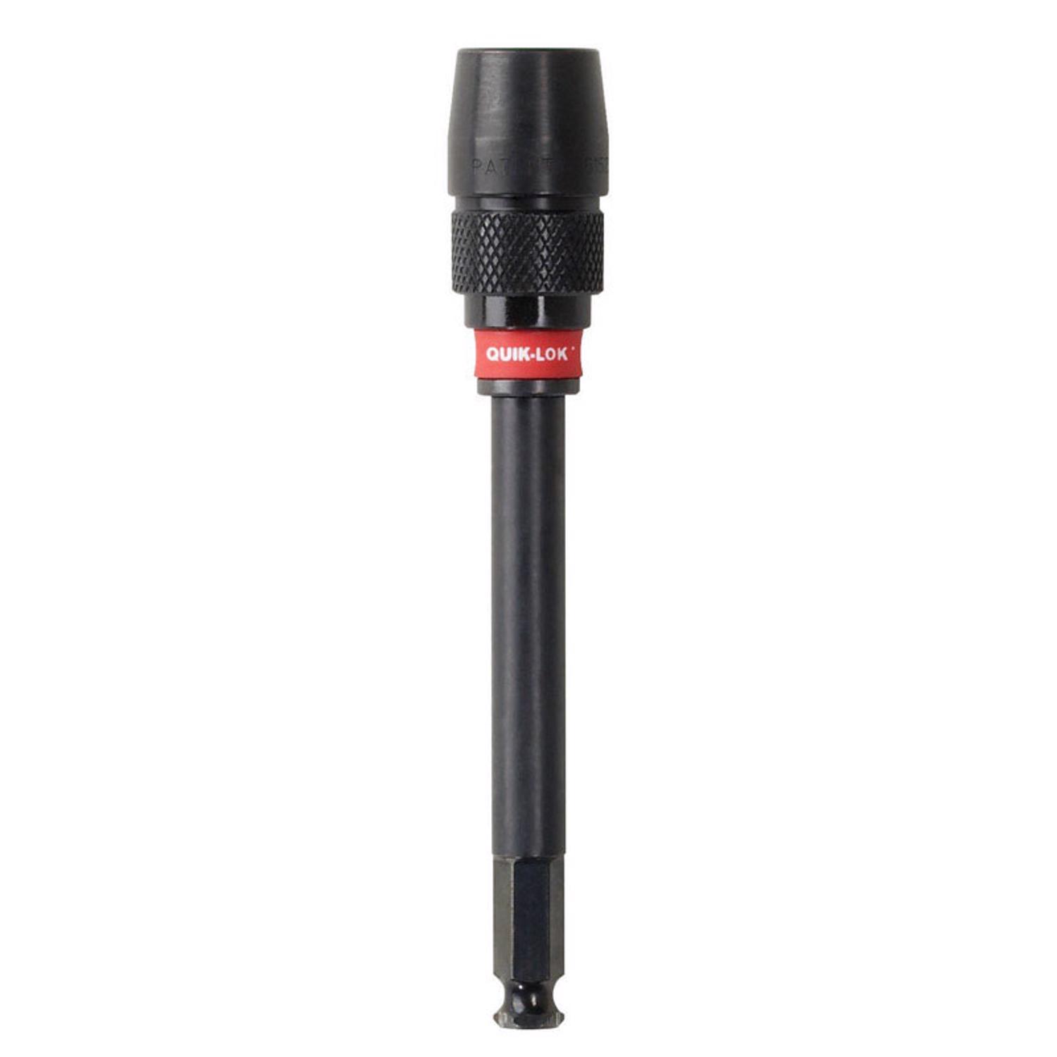 Milwaukee Quik-Lok 5.5 in. Alloy Steel Drill Chuck Extension 7/16 in. Hex Shank 1 pc