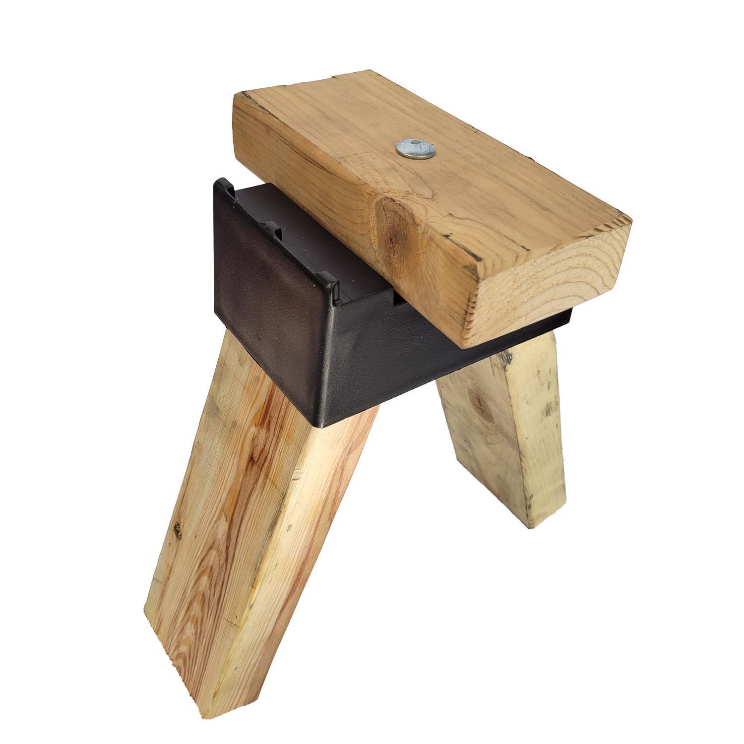 Fulton 2 in. H X 4 in. W Sawhorse Brackets 500 lb. cap. 2 pc