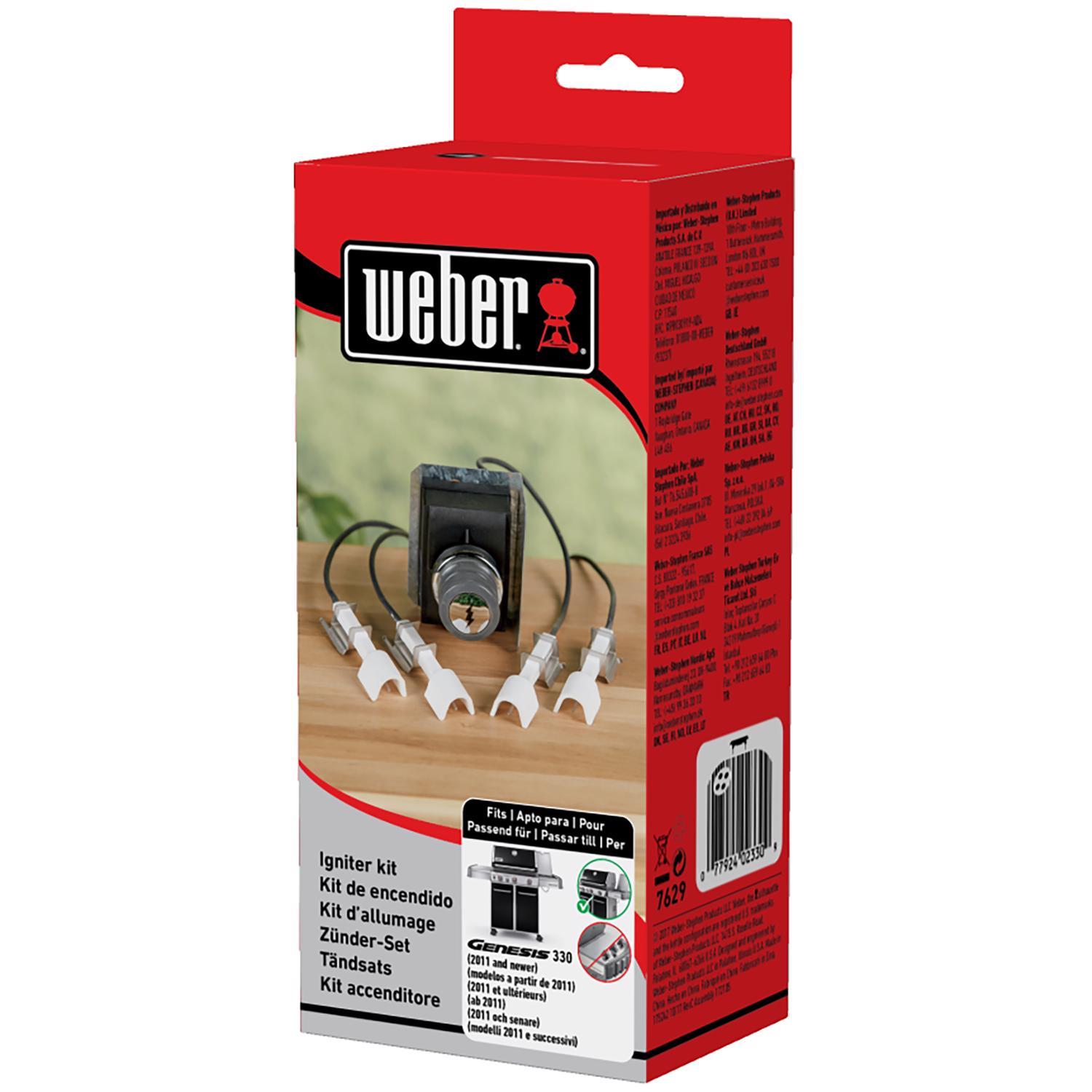 Weber Plastic Igniter Kit 3.2 in. L X 3.1 in. W For Weber