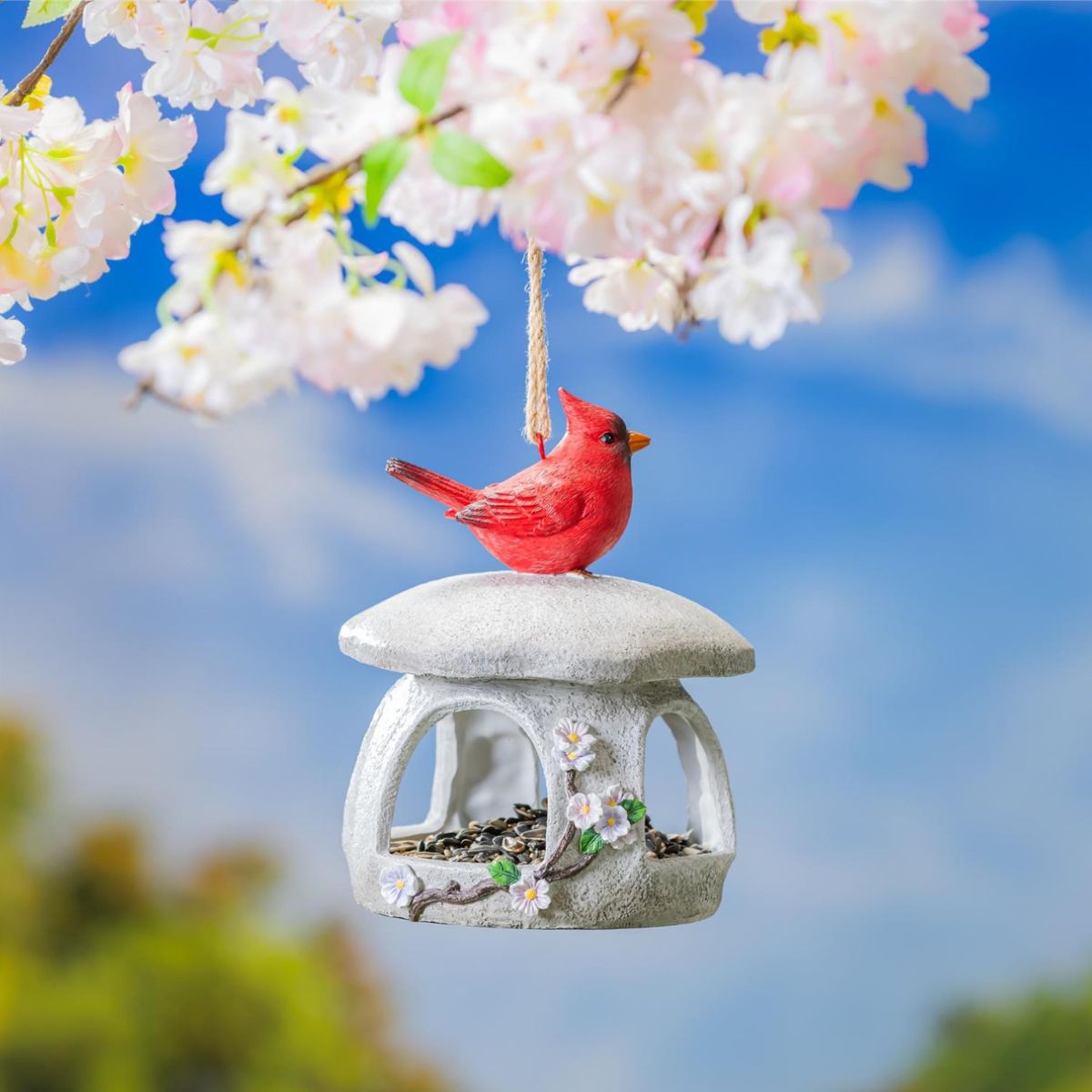 Evergreen Memorial Garden Bird Feeder