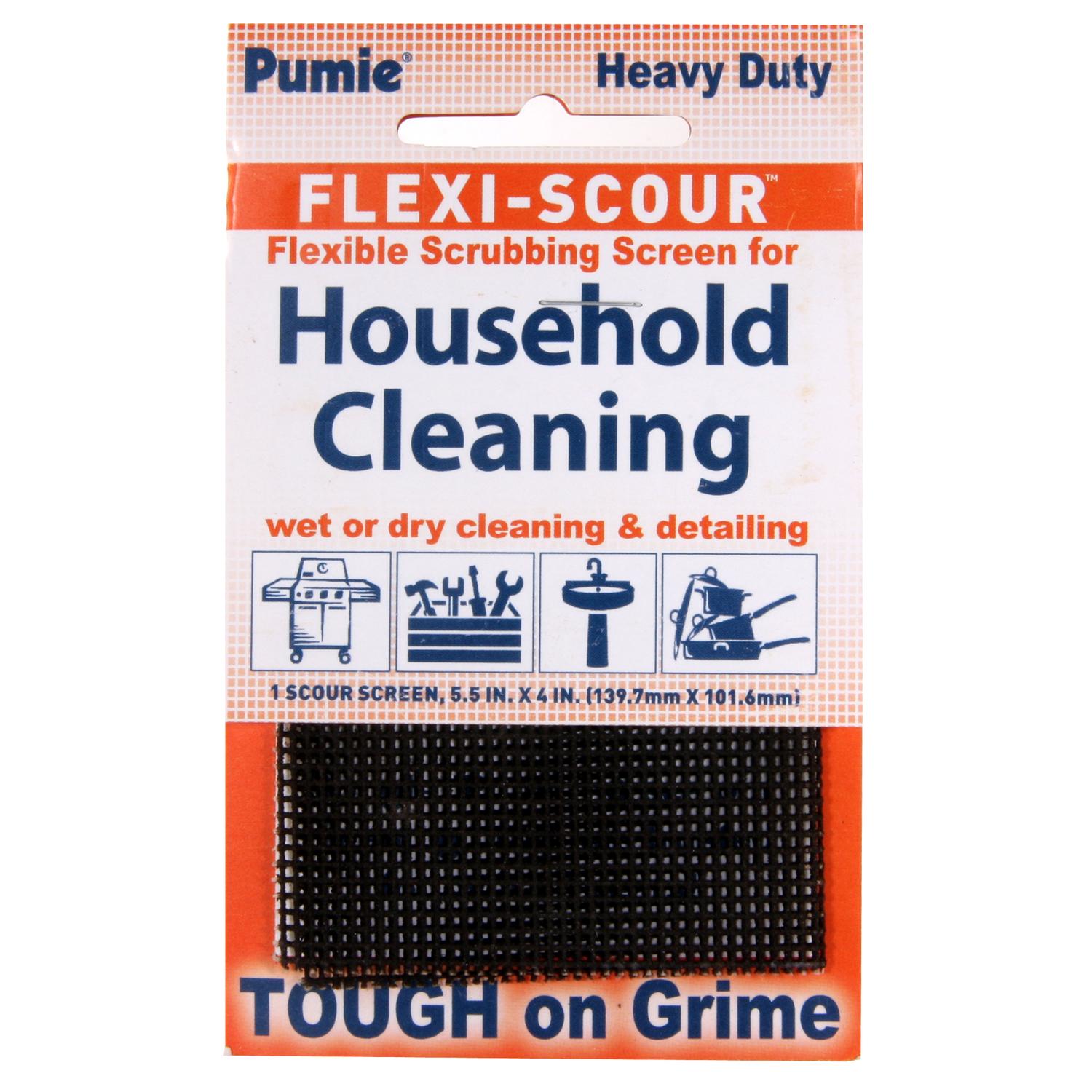 Pumie Flexi-Scour Heavy Duty Scrubbing Screen For Household 4 in. L 1 pk