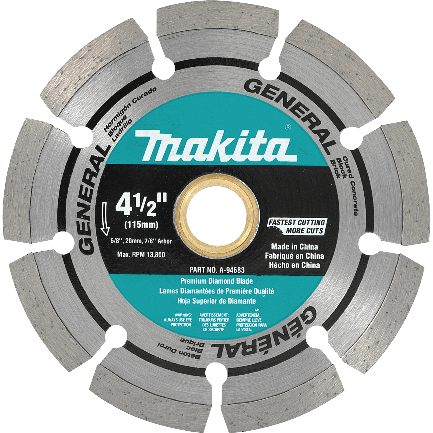 Blade Diamond Mak 4-1/2" Seg G